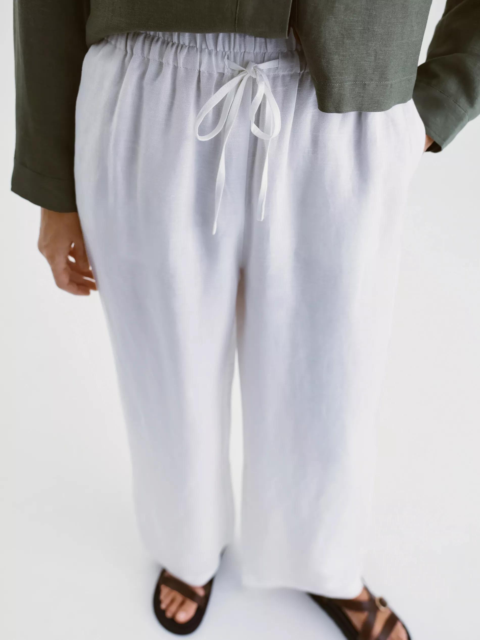 Cream Trousers, , large image number 3