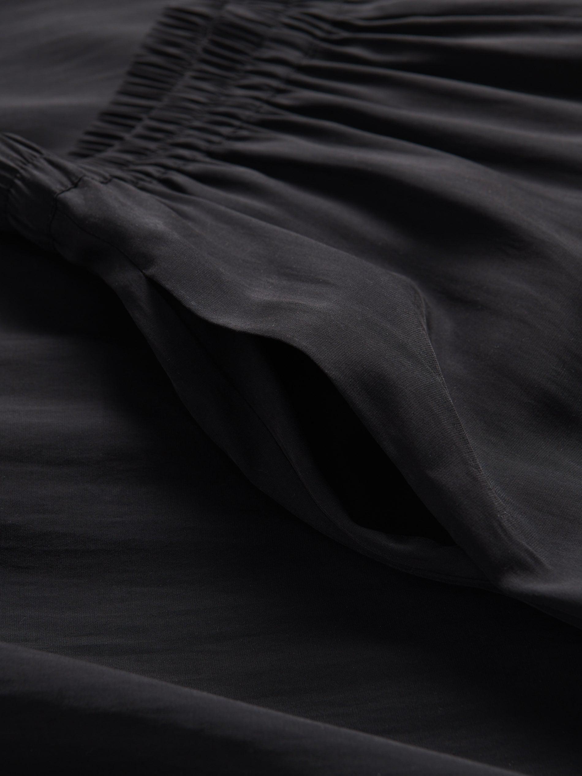 BLACK Wide modal trousers, Black, large image number 5