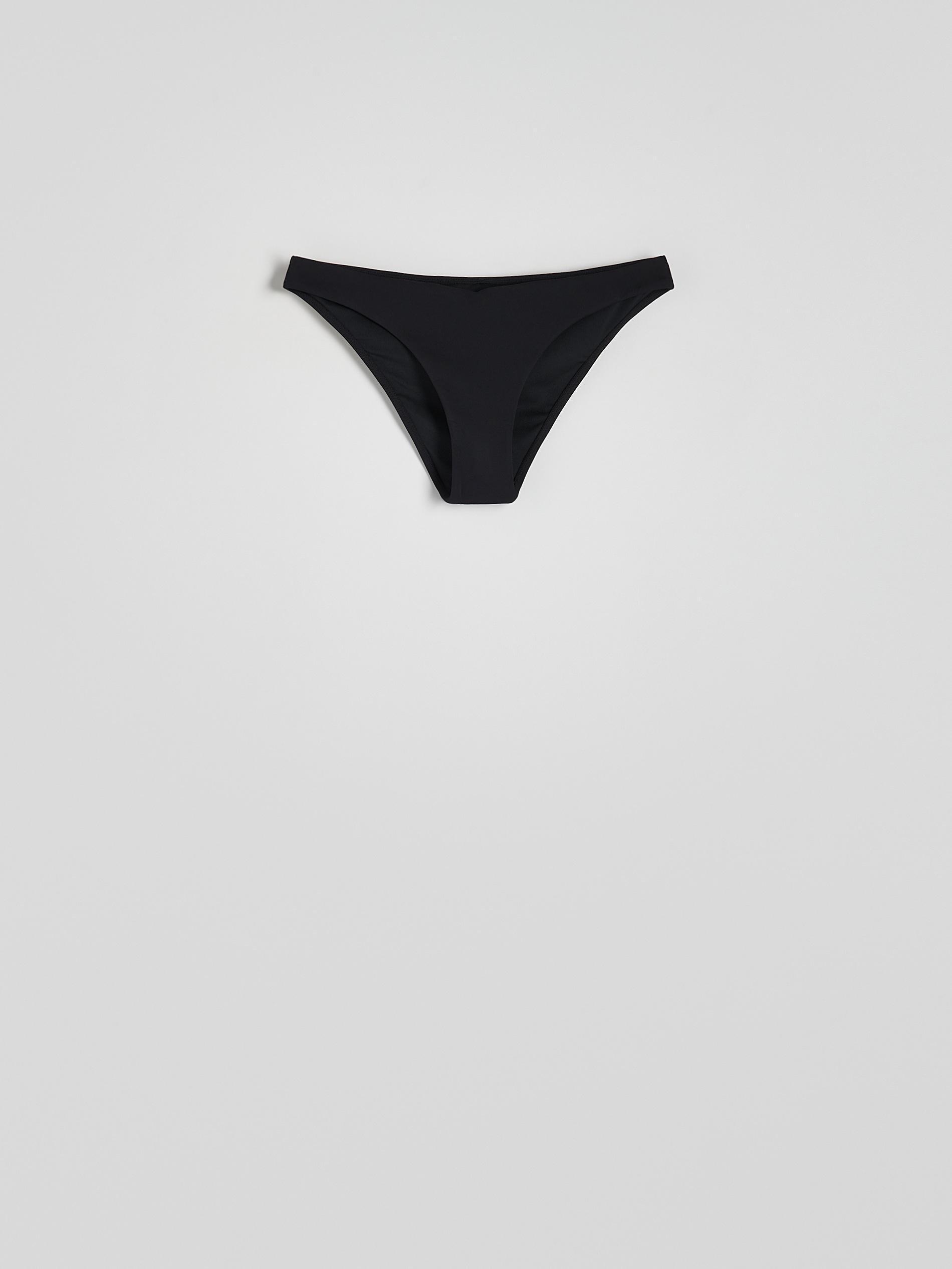 Black Lined Bikini Bottom, , large image number 4