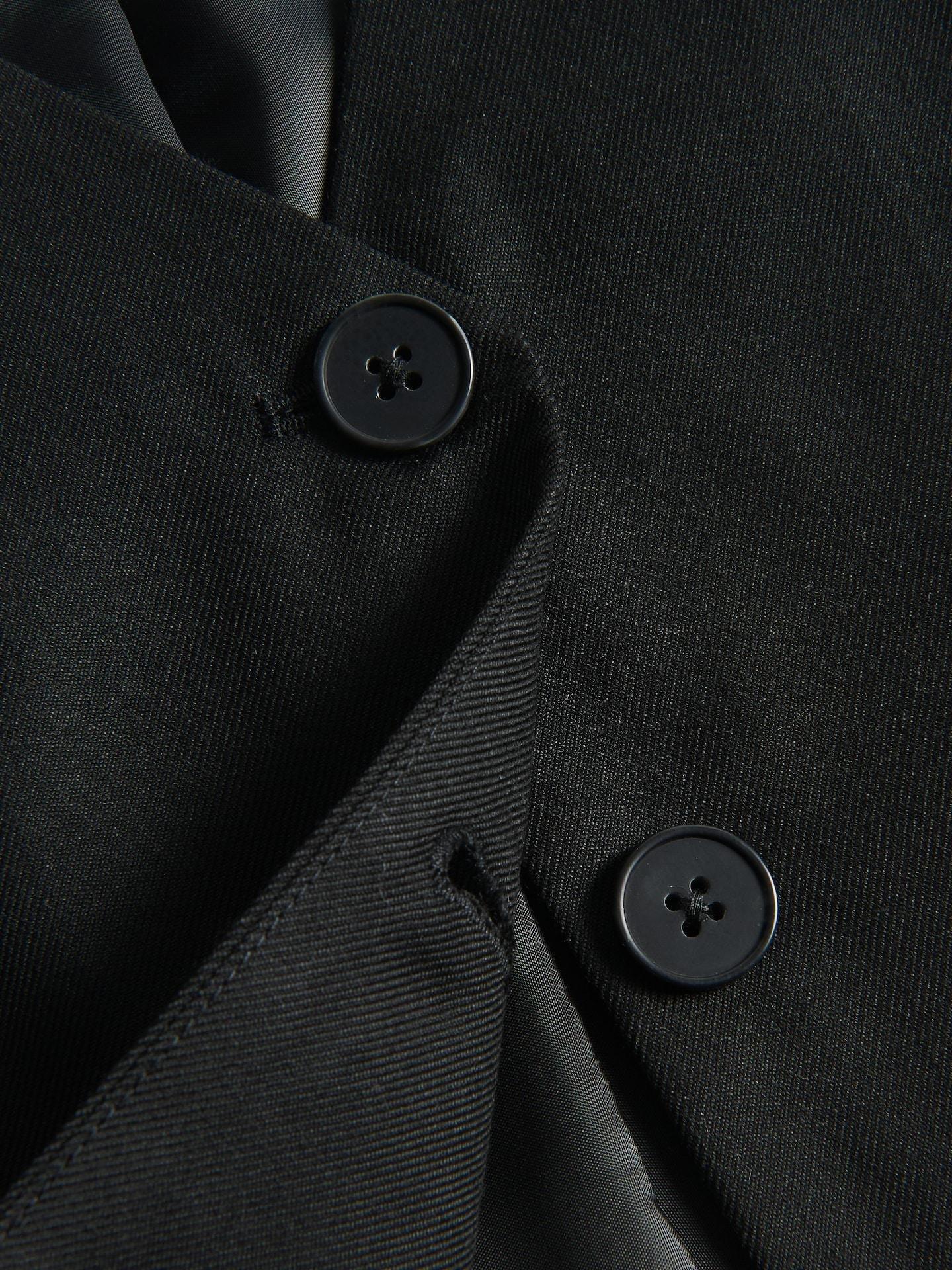 Black Suit Vest, Black, large image number 3