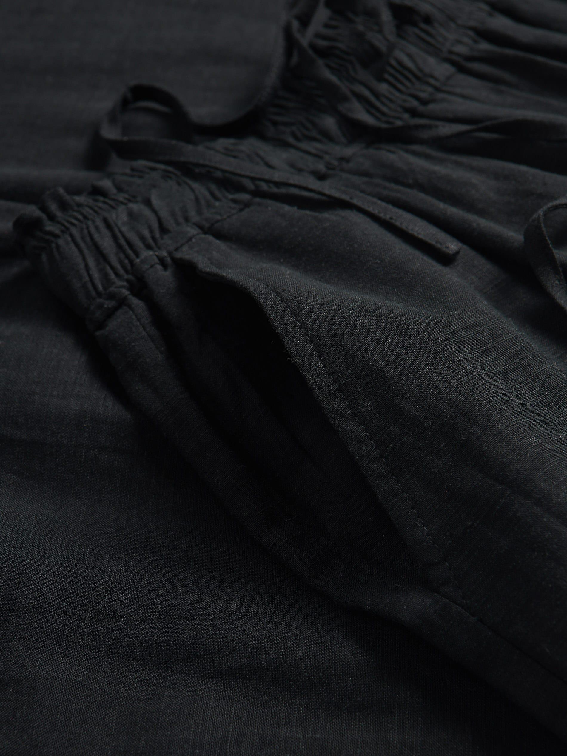 Black Palazzo Trousers, Black, large image number 5