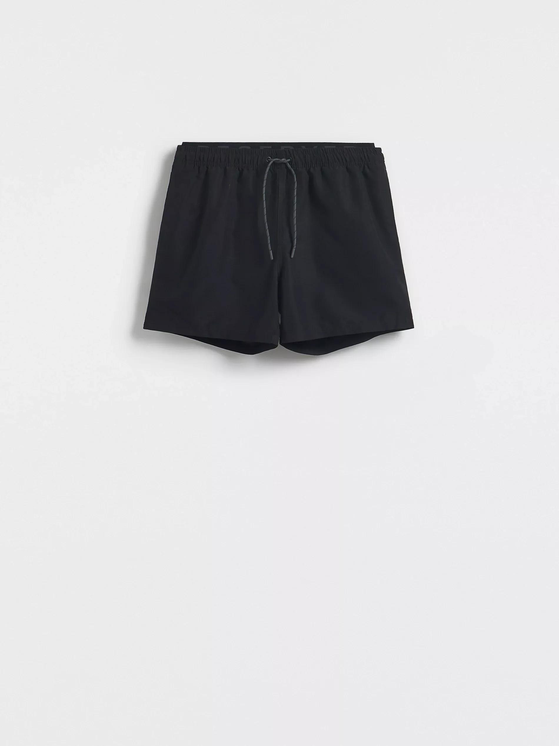Black Beach Shorts, , medium