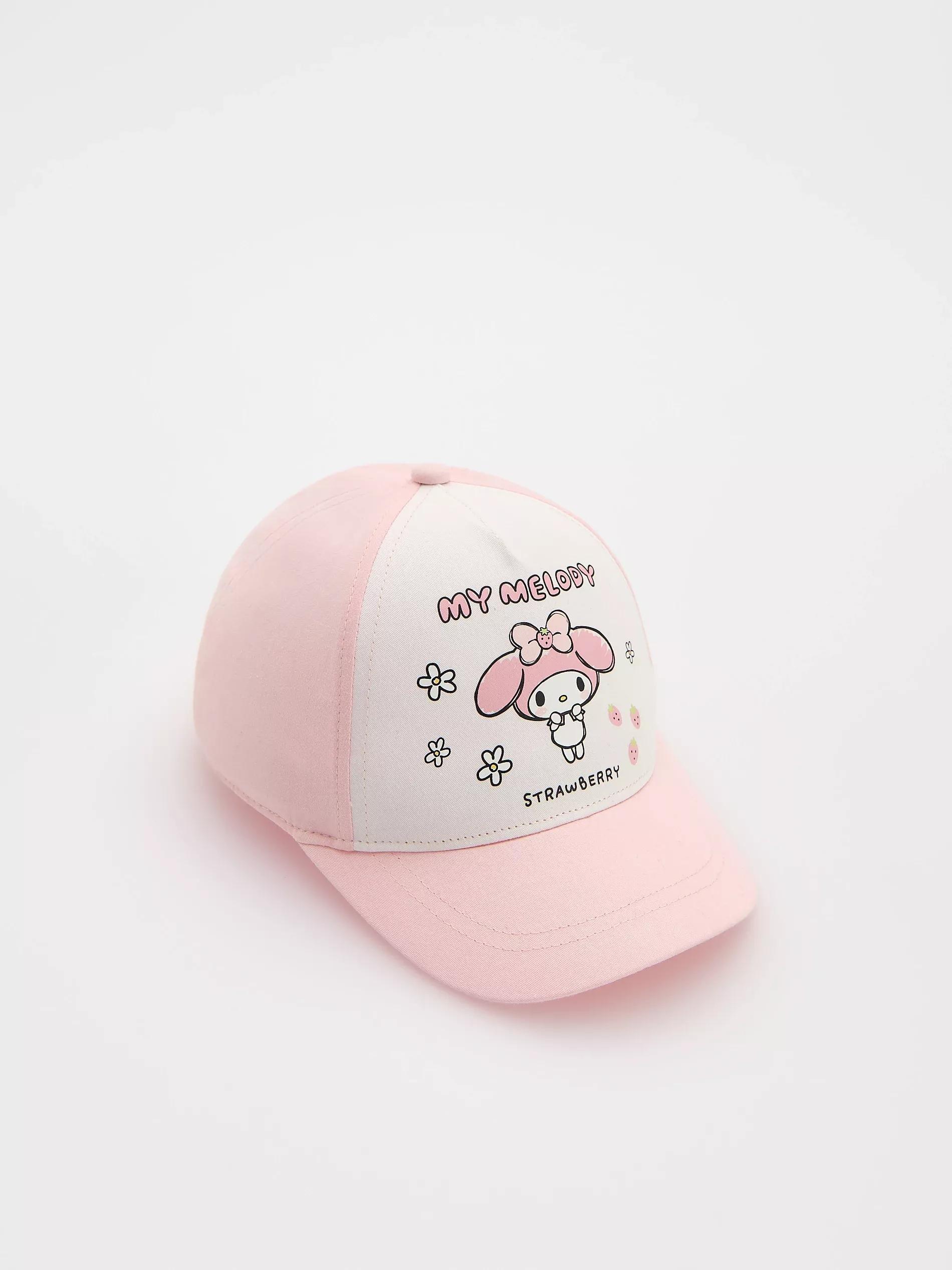 Pink Peaked Cap, Babies Unisex, , large image number 0
