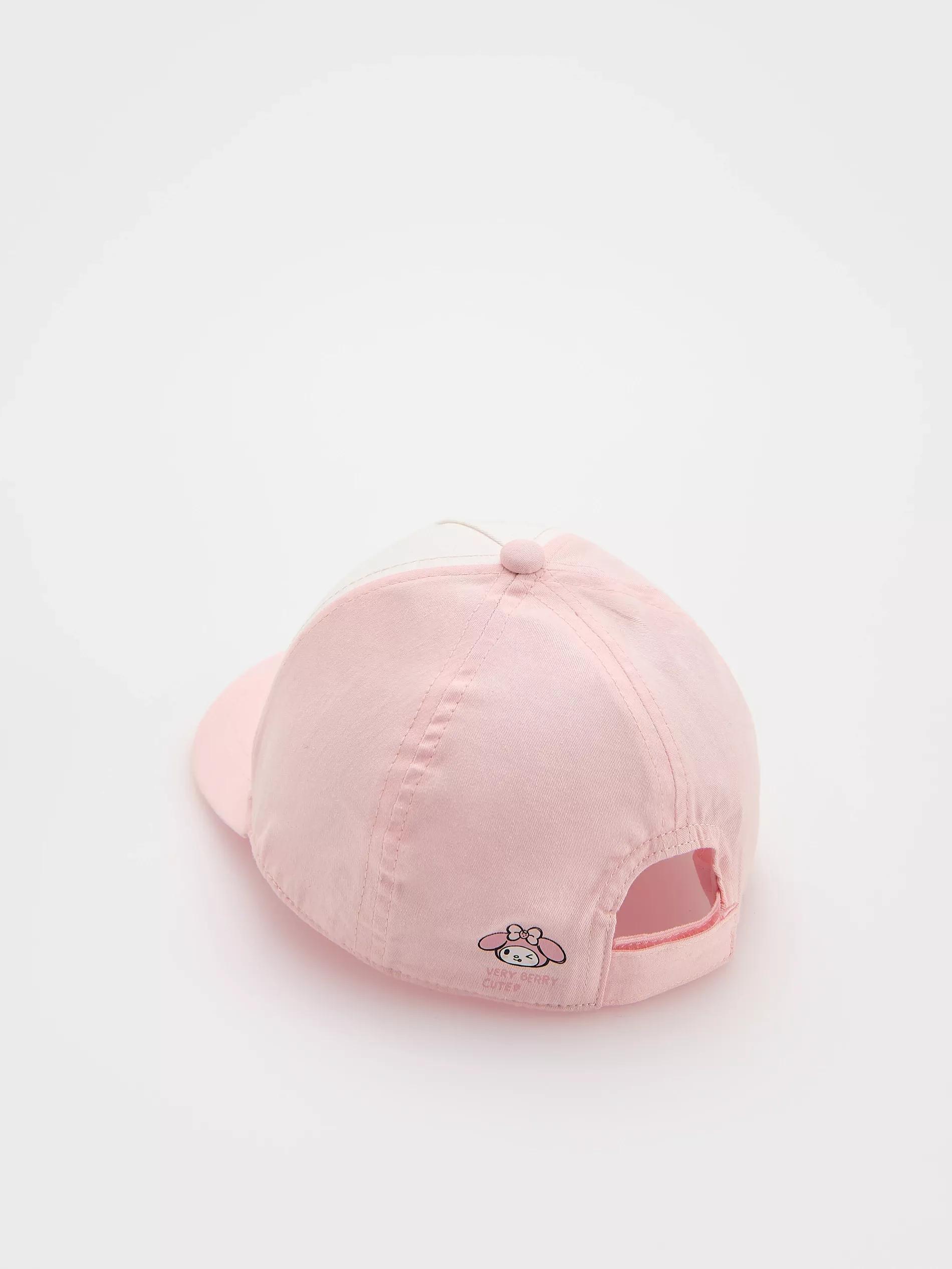 Pink Peaked Cap, Babies Unisex, , large image number 1