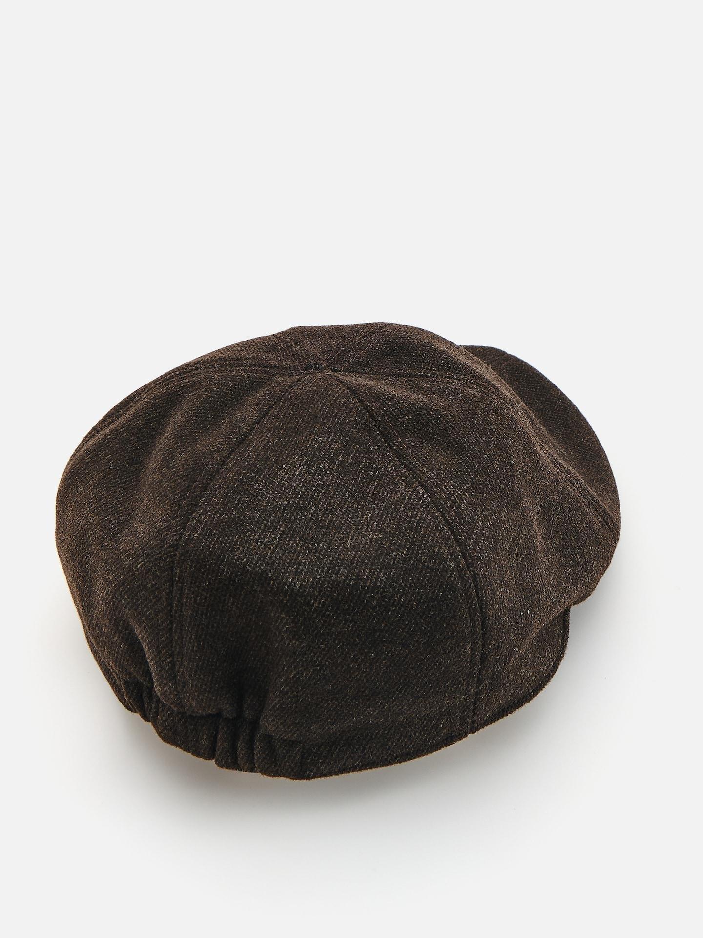 Brown Cap, Brown, medium