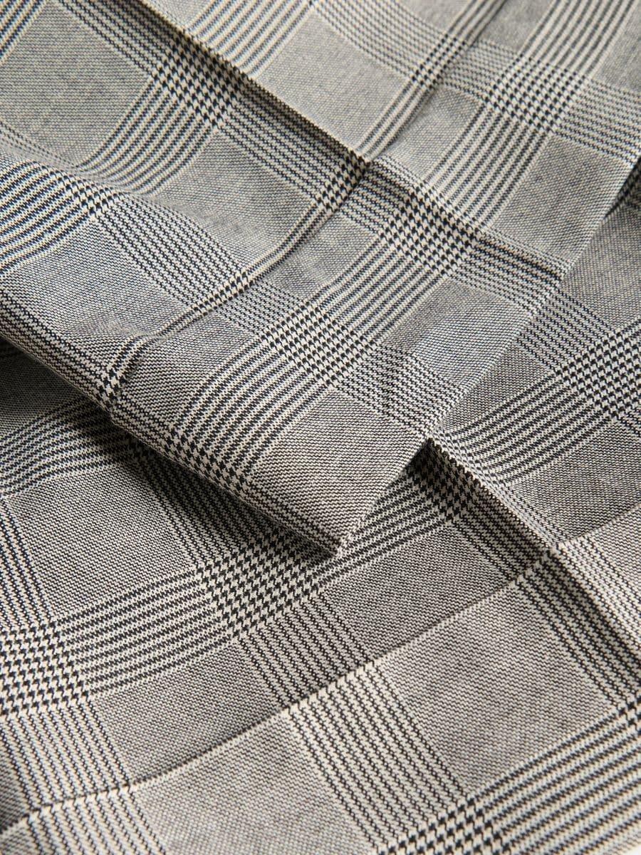 Multicolour Wide-Leg Trousers With Drawstring, Multicolor, medium