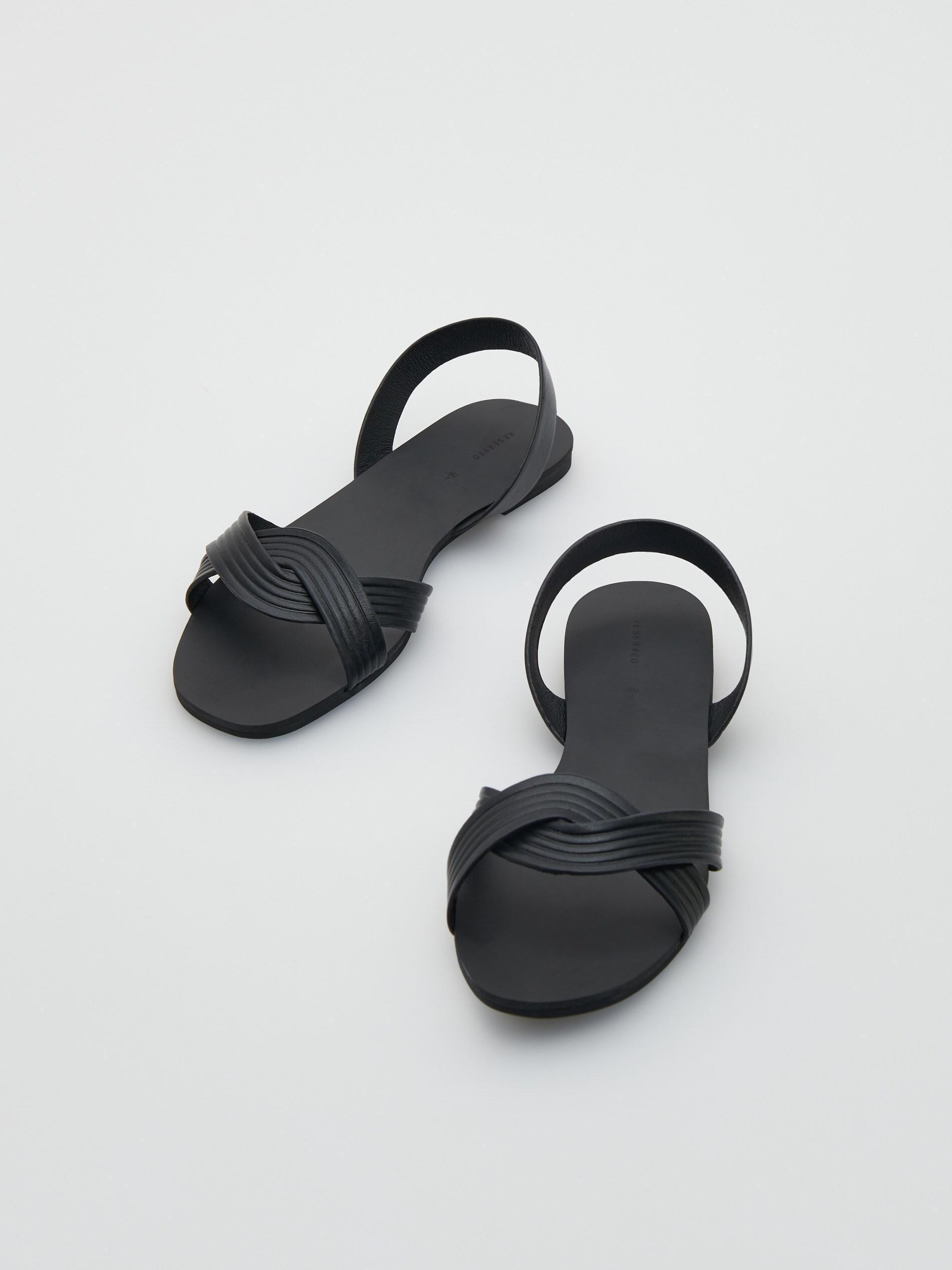 Black Sandals , , large image number 1