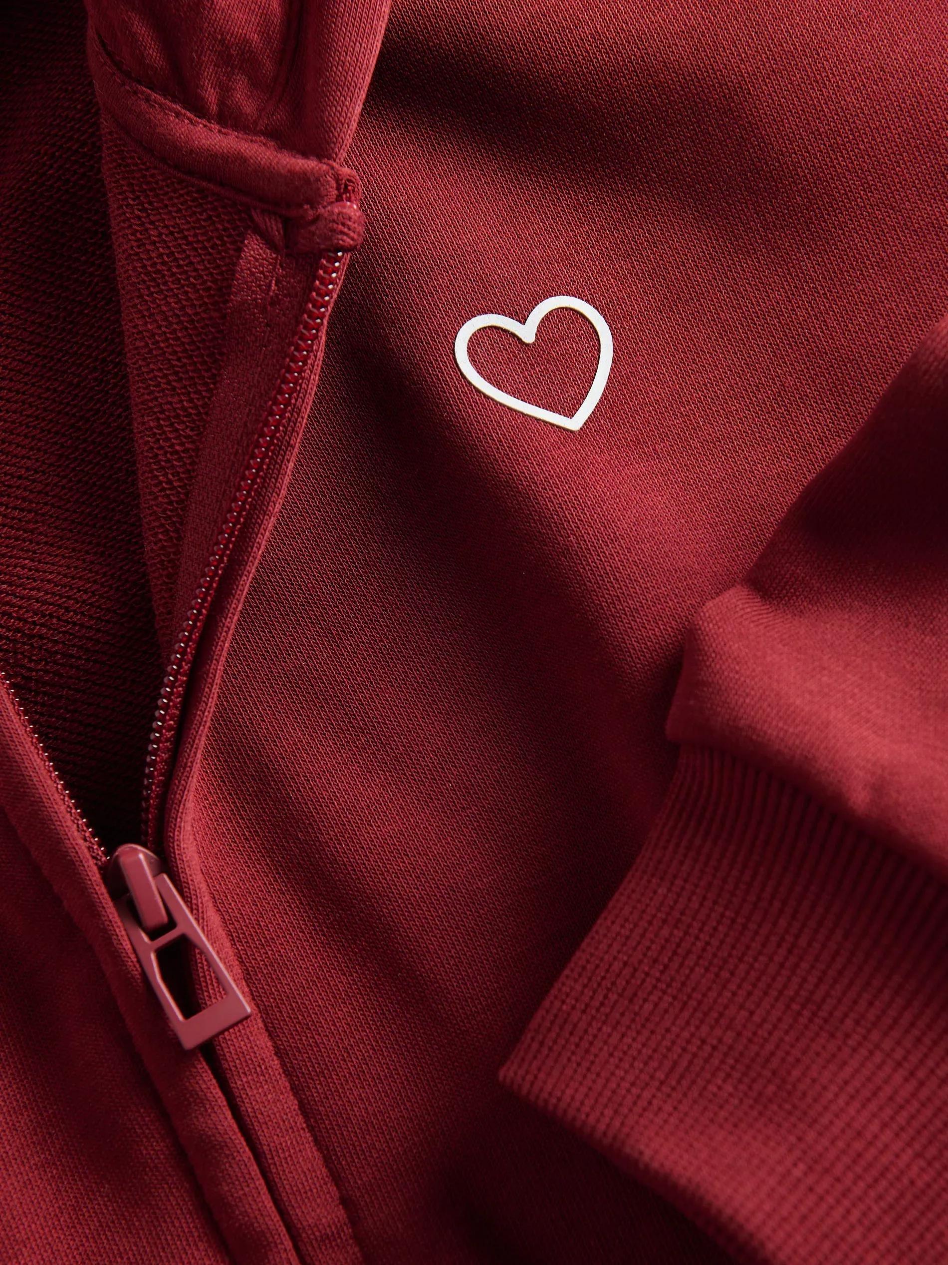 Maroon Velour Blouse, , large image number 1