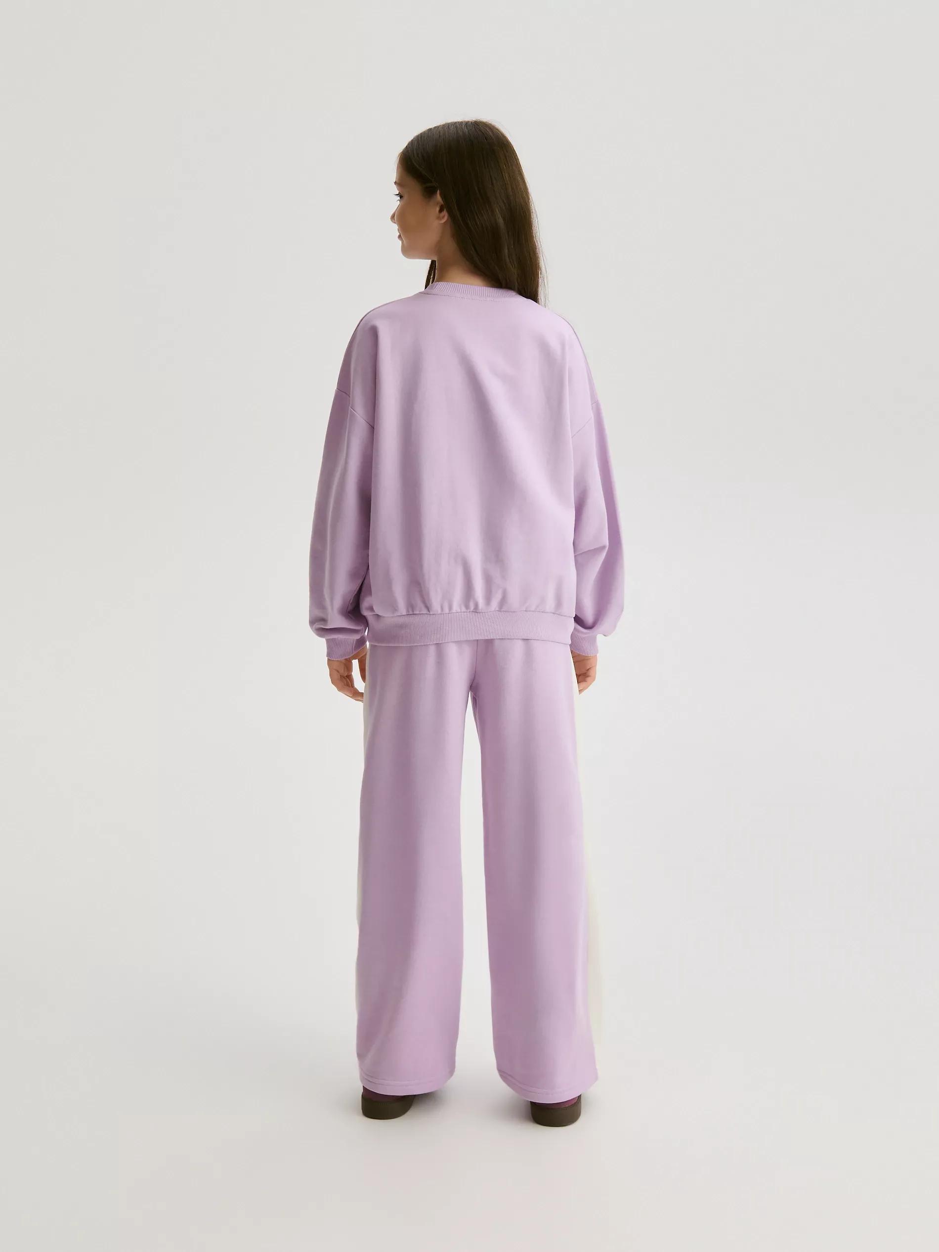 Purple Trousers, Kids Girls, Purple, large image number 1