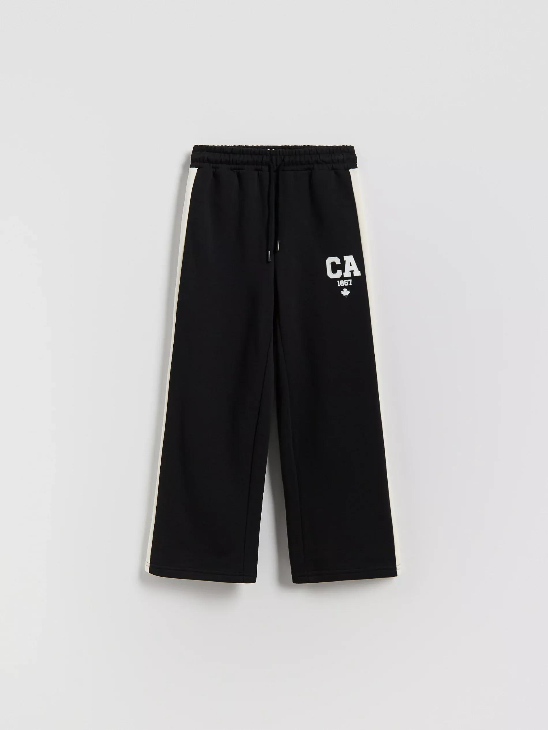 Black Trousers, Kids Girls, Black, large image number 2