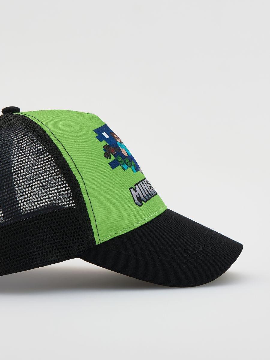 Green Minecraft Cap, , large image number 1