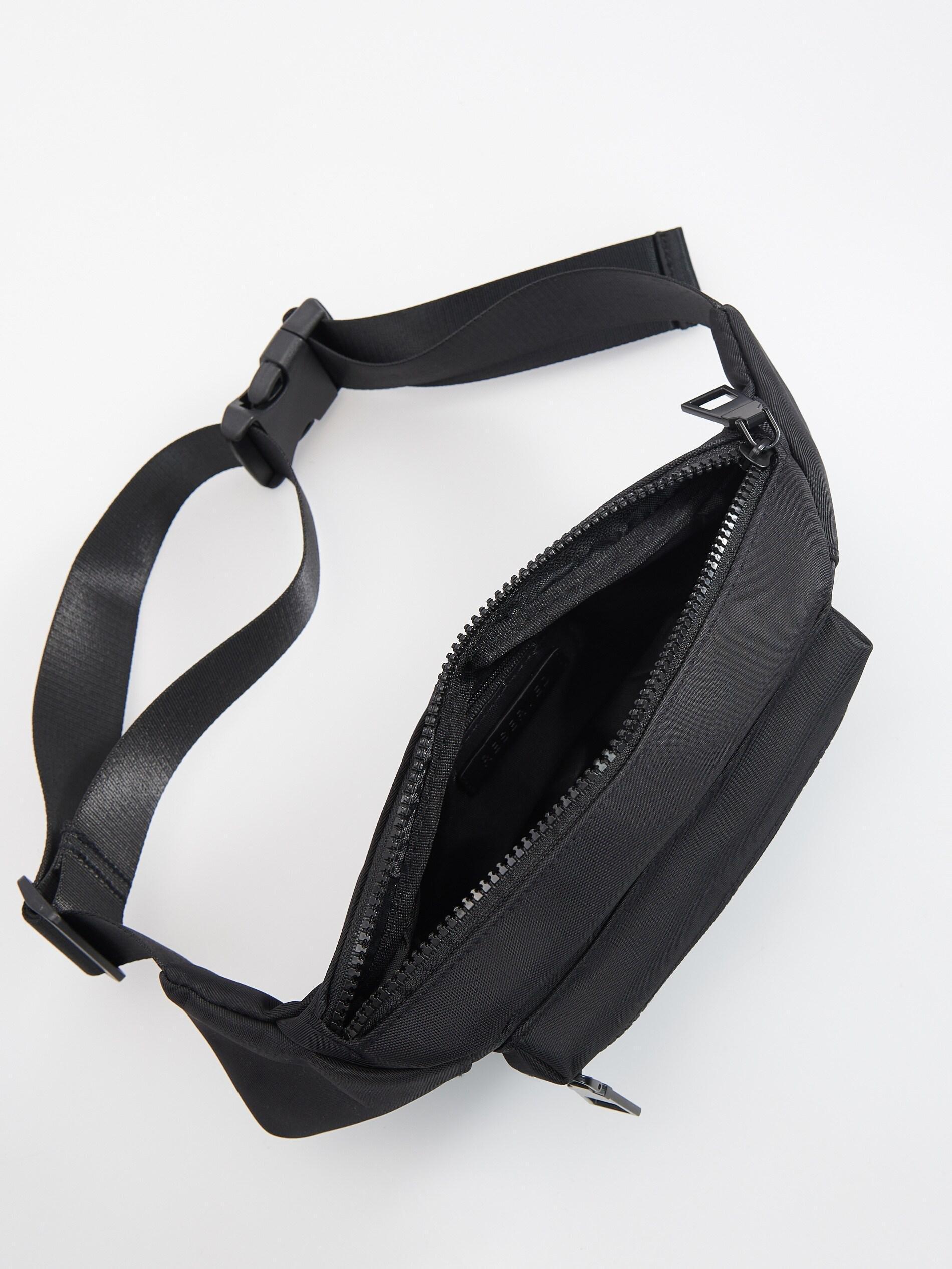 Black Waist Pack, Men, , large image number 2