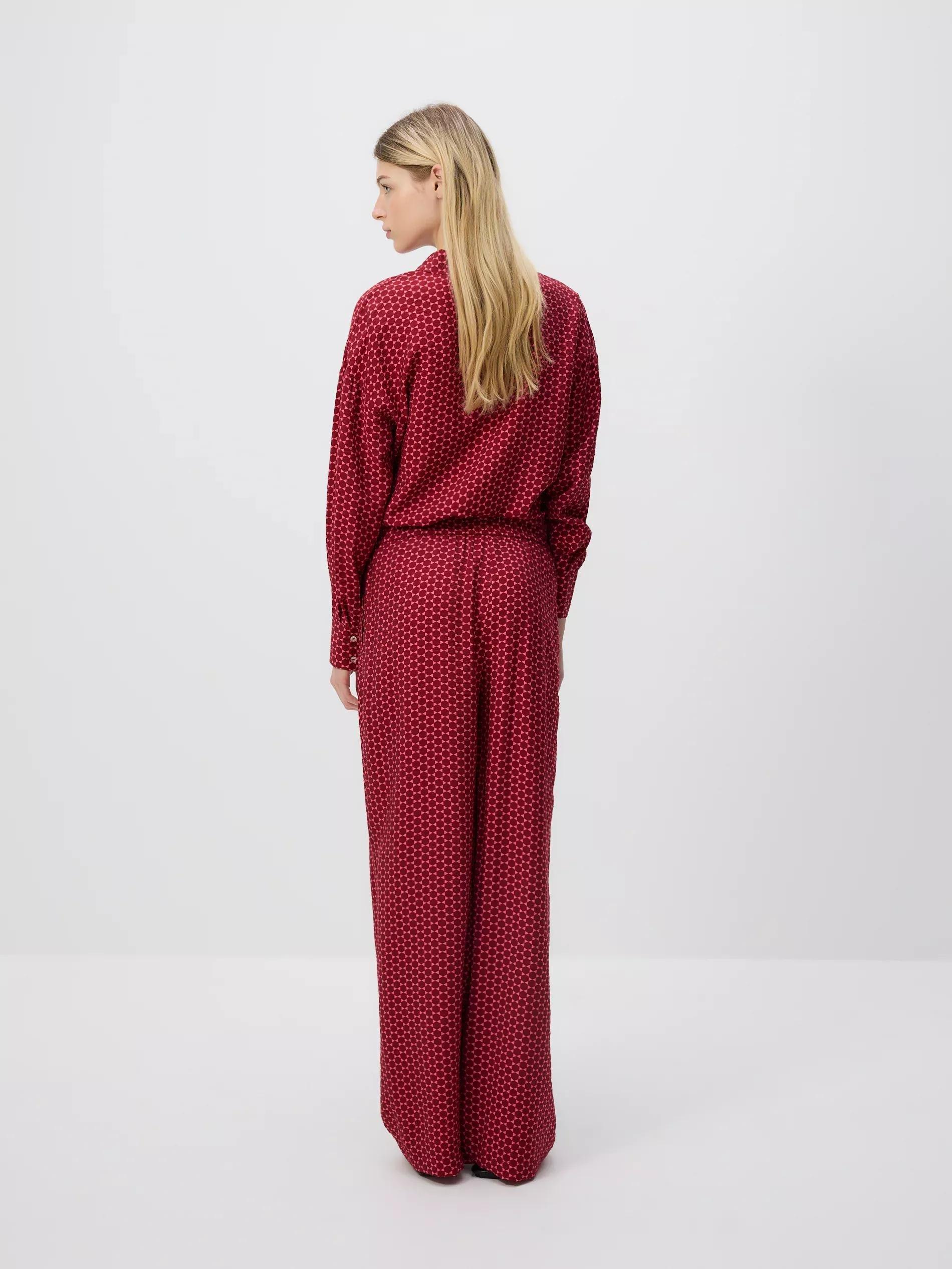 Red Sample Trousers, Pink, large image number 2