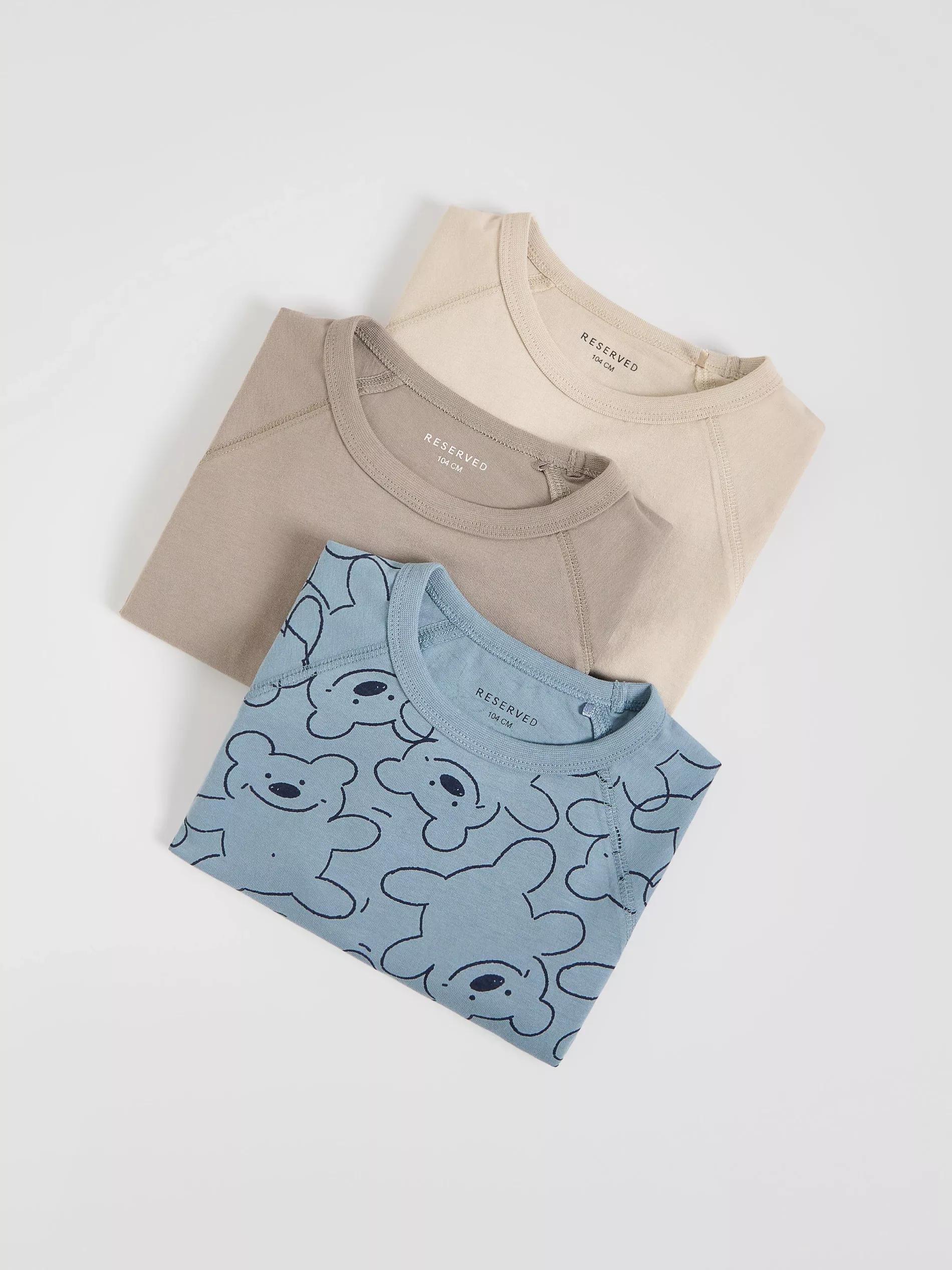 Beige T-Shirt, Kids Unisex, Beige, large image number 0