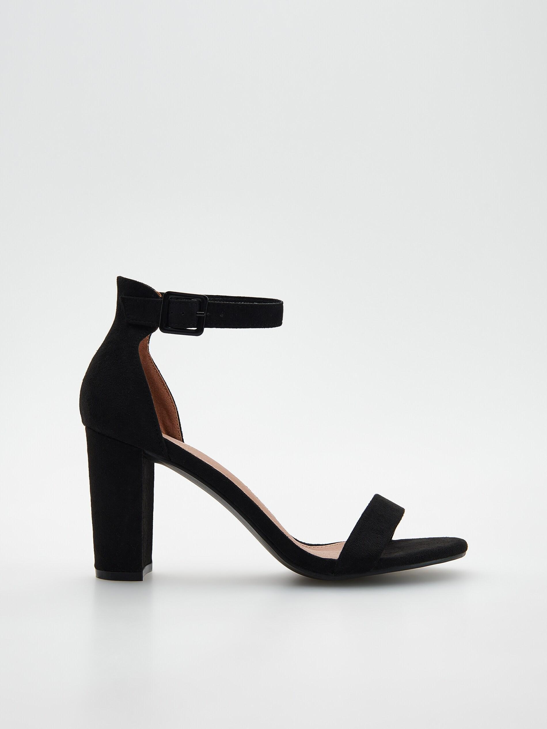 LADIES` SANDALS BLACK, , large image number 1