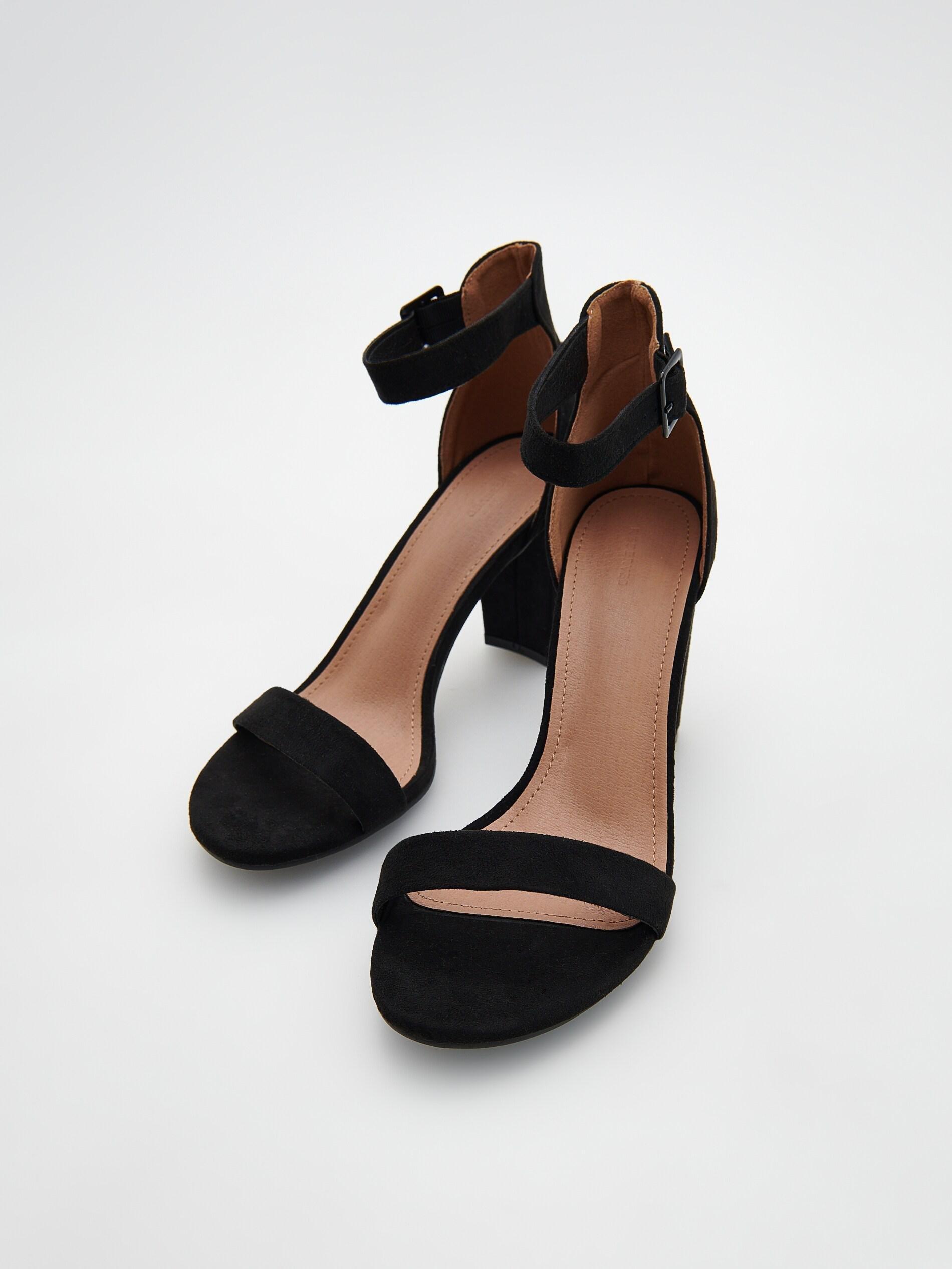 LADIES` SANDALS BLACK, , large image number 2