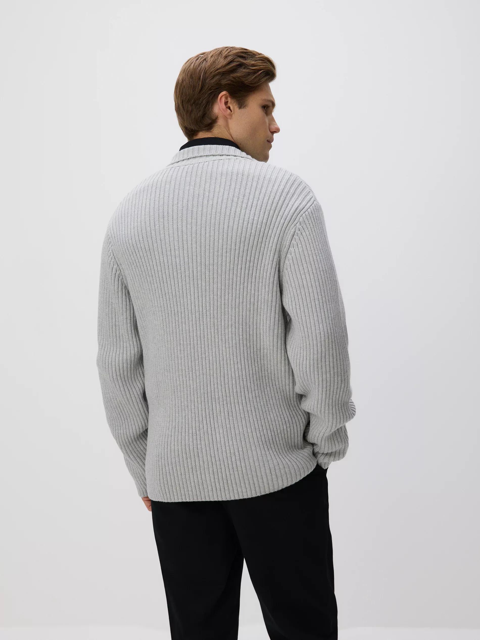 Grey Sweater, Light grey, large image number 2
