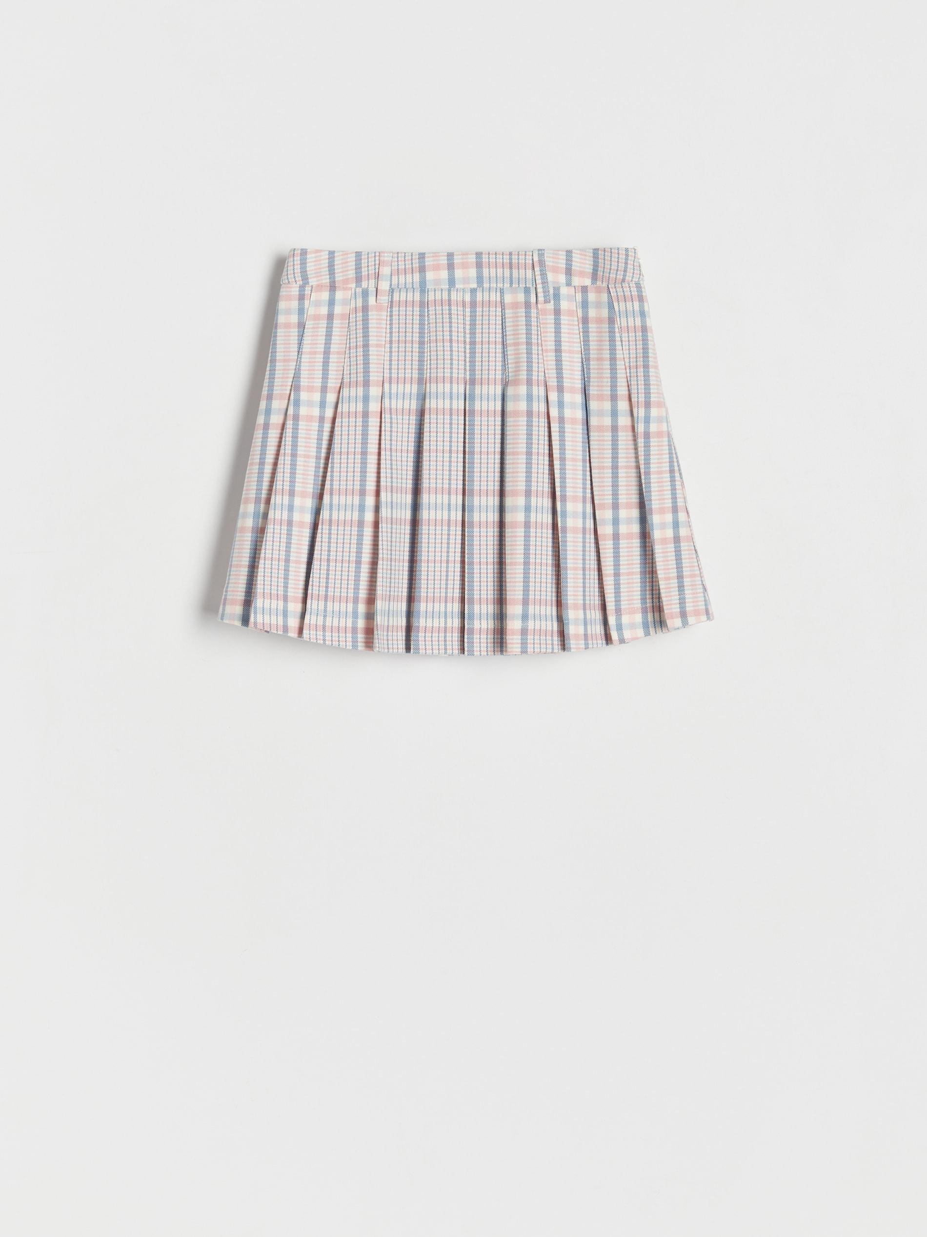 Reserved - Multicolour Plaid Pleated Skirt, Kids Girls