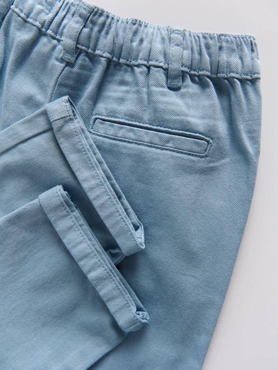 Blue Cotton Pants, , large image number 1