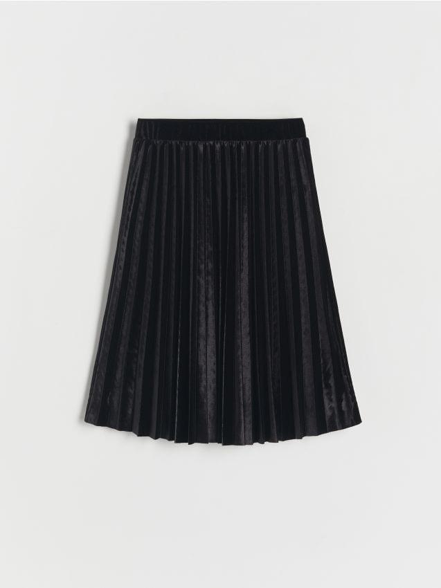 Reserved - Black Pleated Skirt, Kids Girls