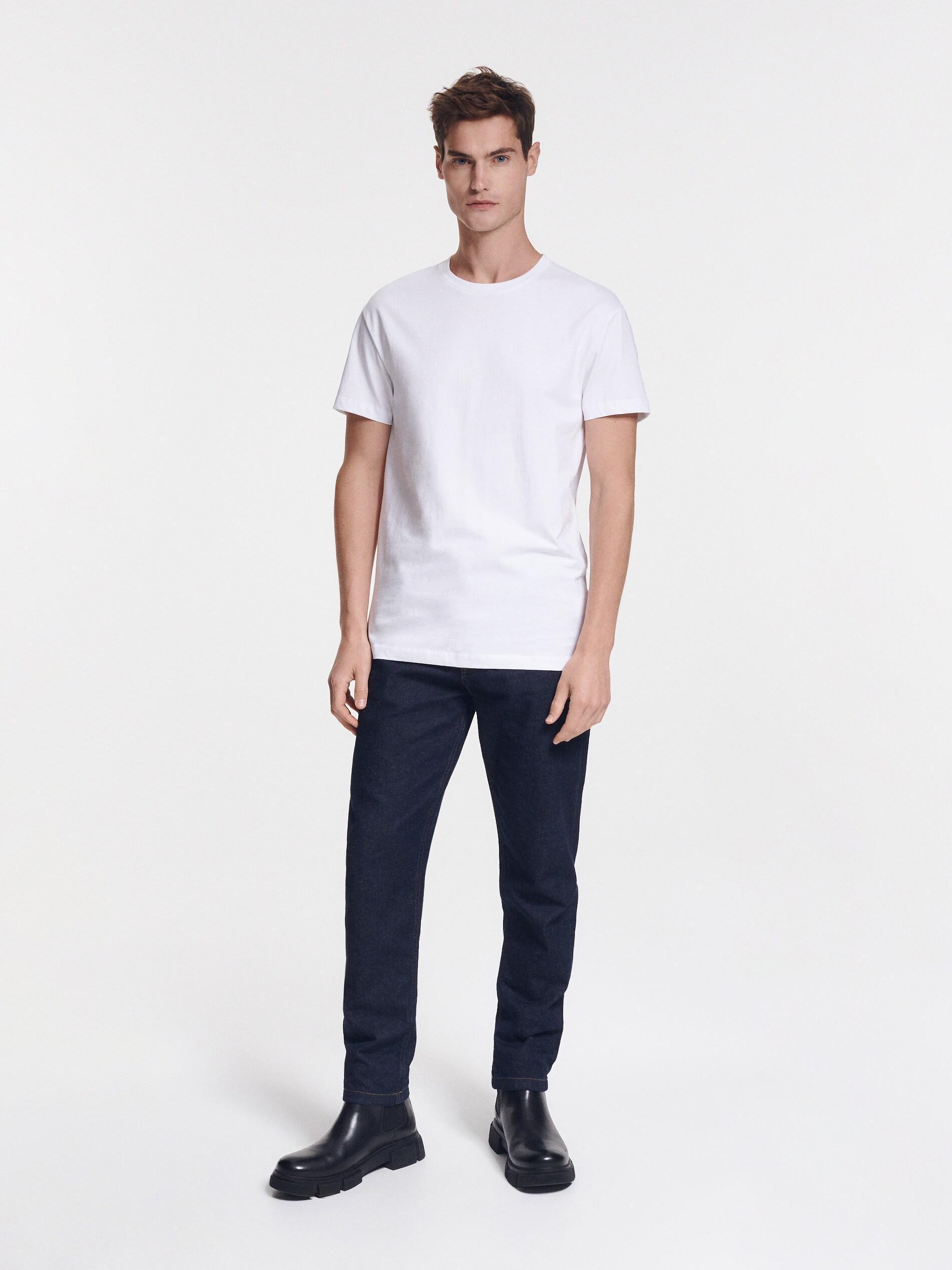 Reserved - White Regular Fit T-Shirt