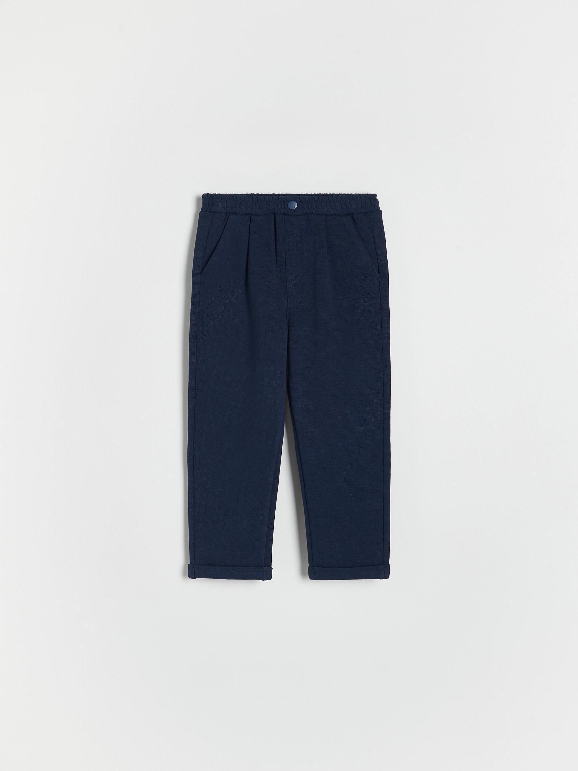 Navy Chino Trousers, Kids Boys, , large image number 1