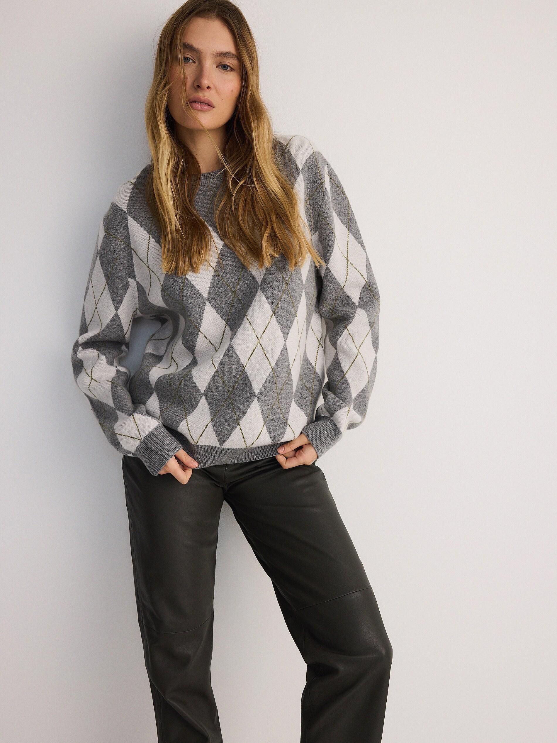 Grey Wool Blended Jumper, , large image number 0