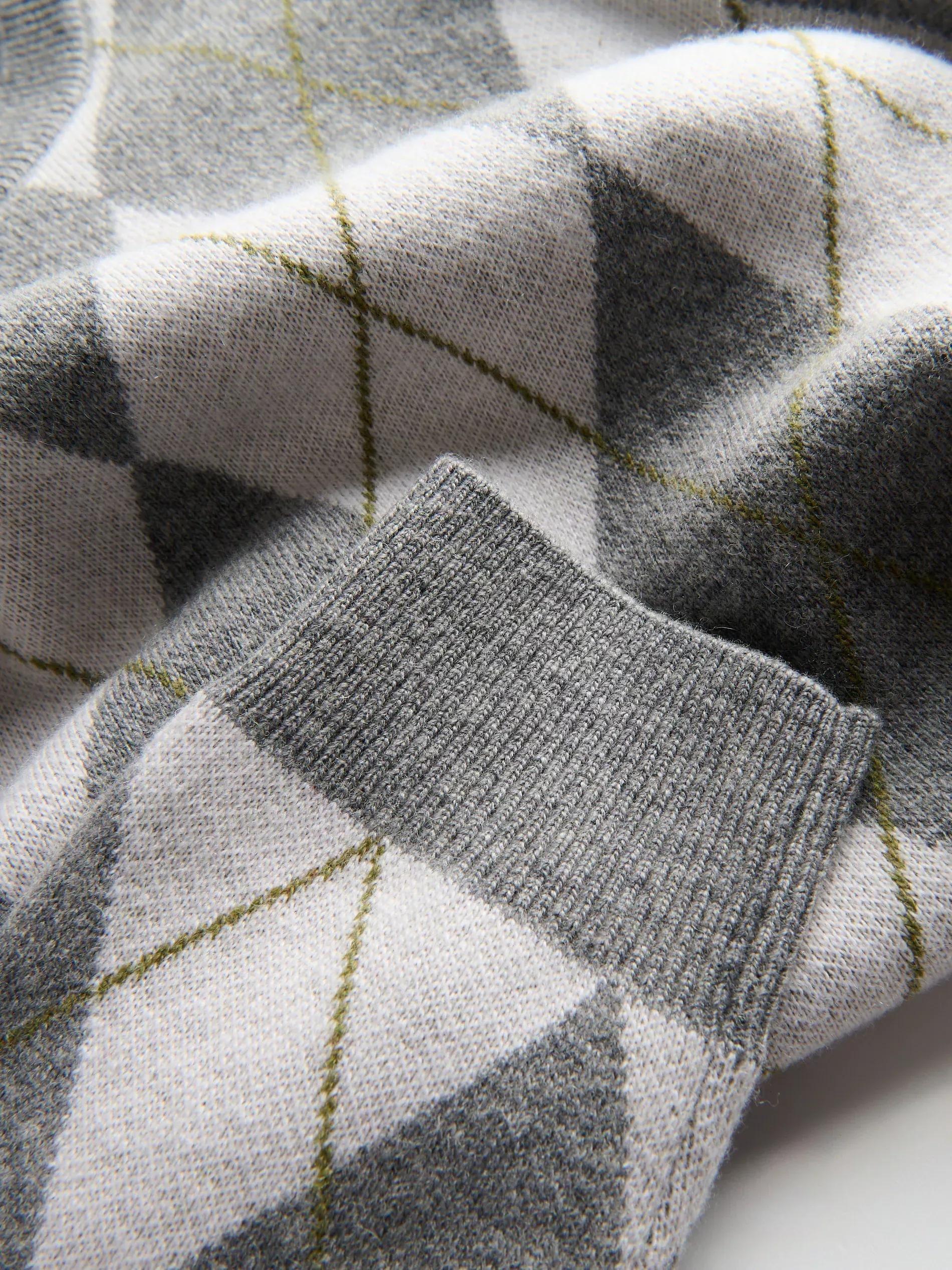 Grey Wool Blended Jumper, , large image number 5