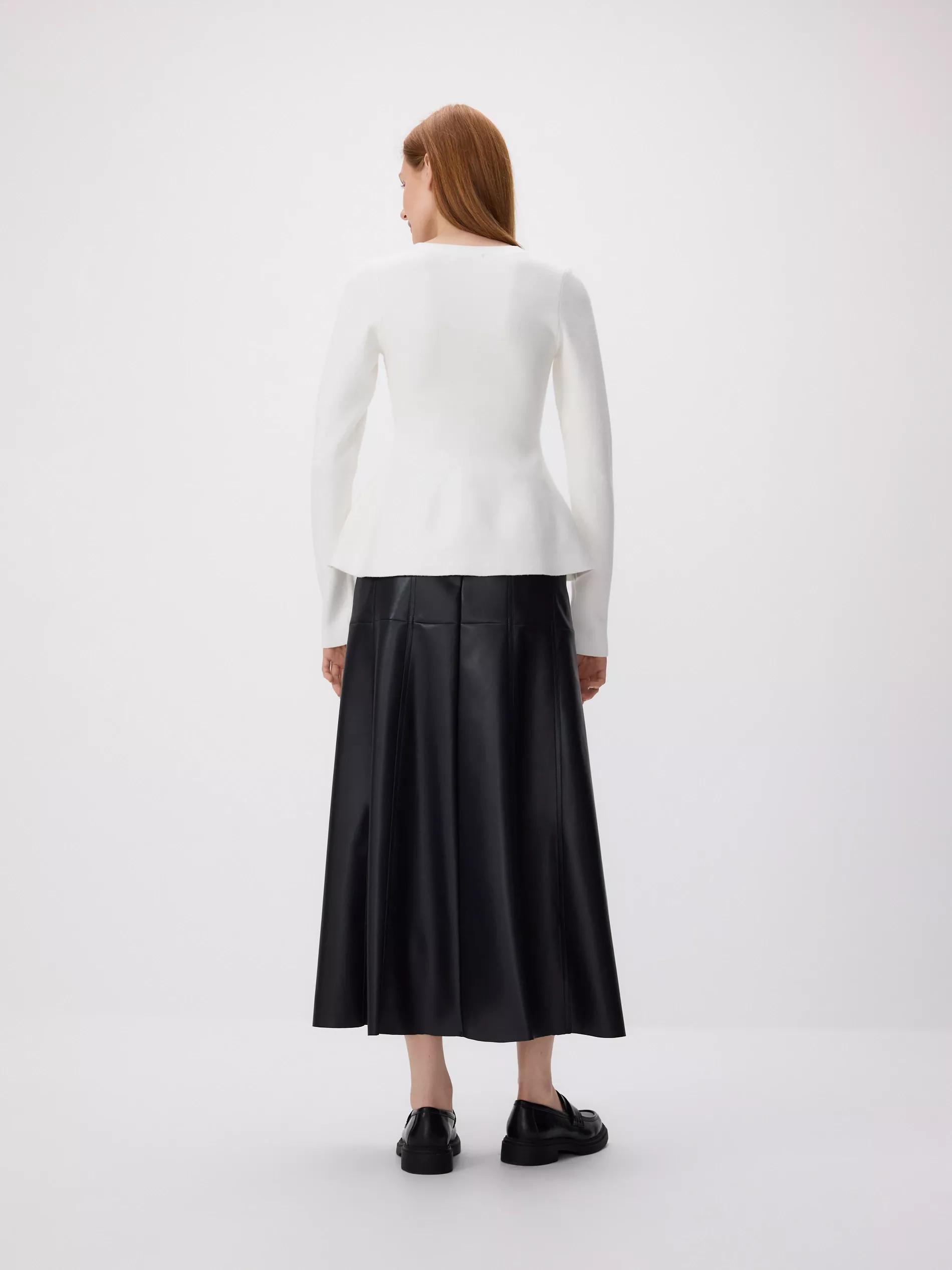Beige Ladies` Sweater, Ivory, large image number 3