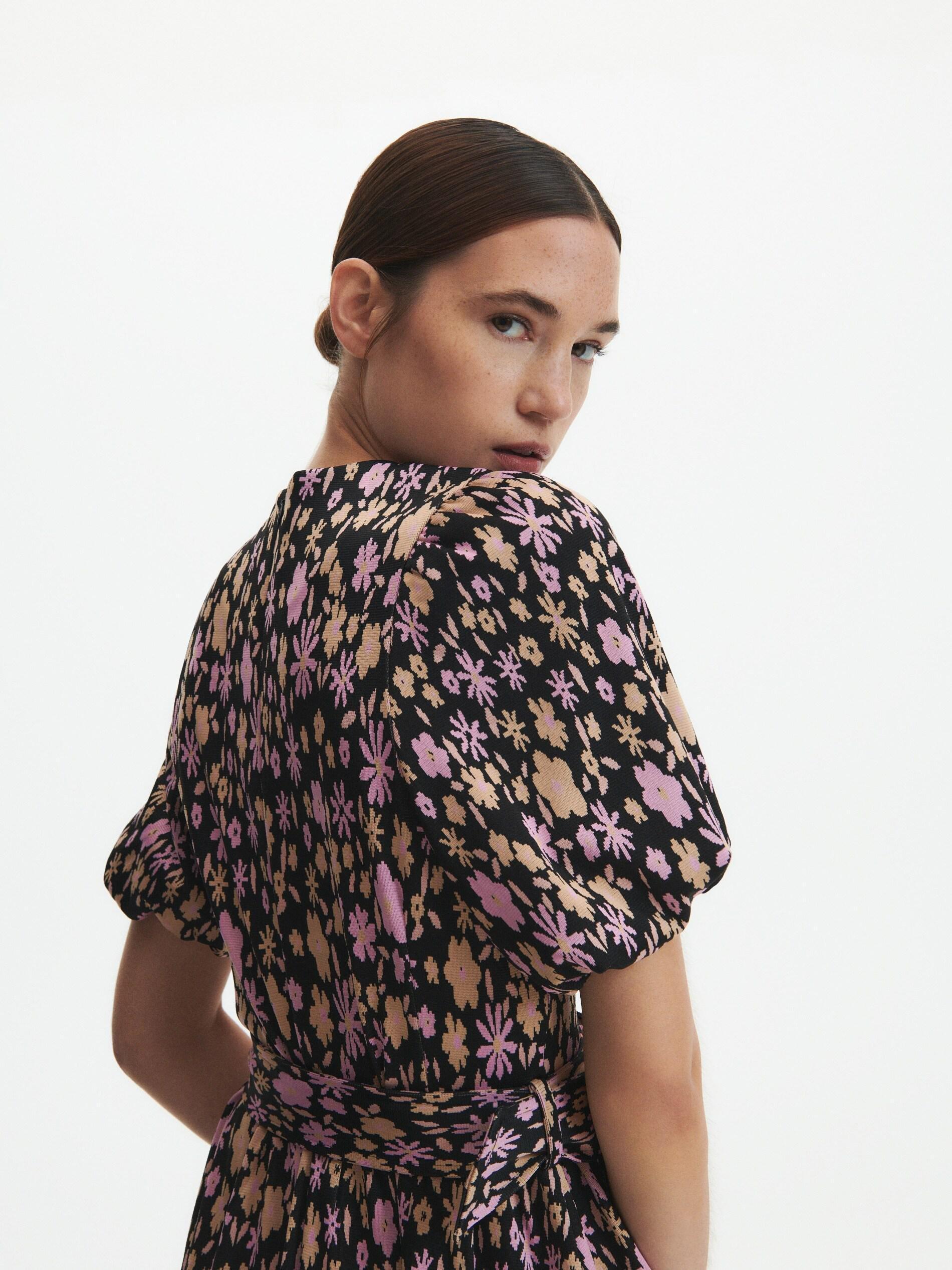 Pink Patterned Dress, , large image number 2