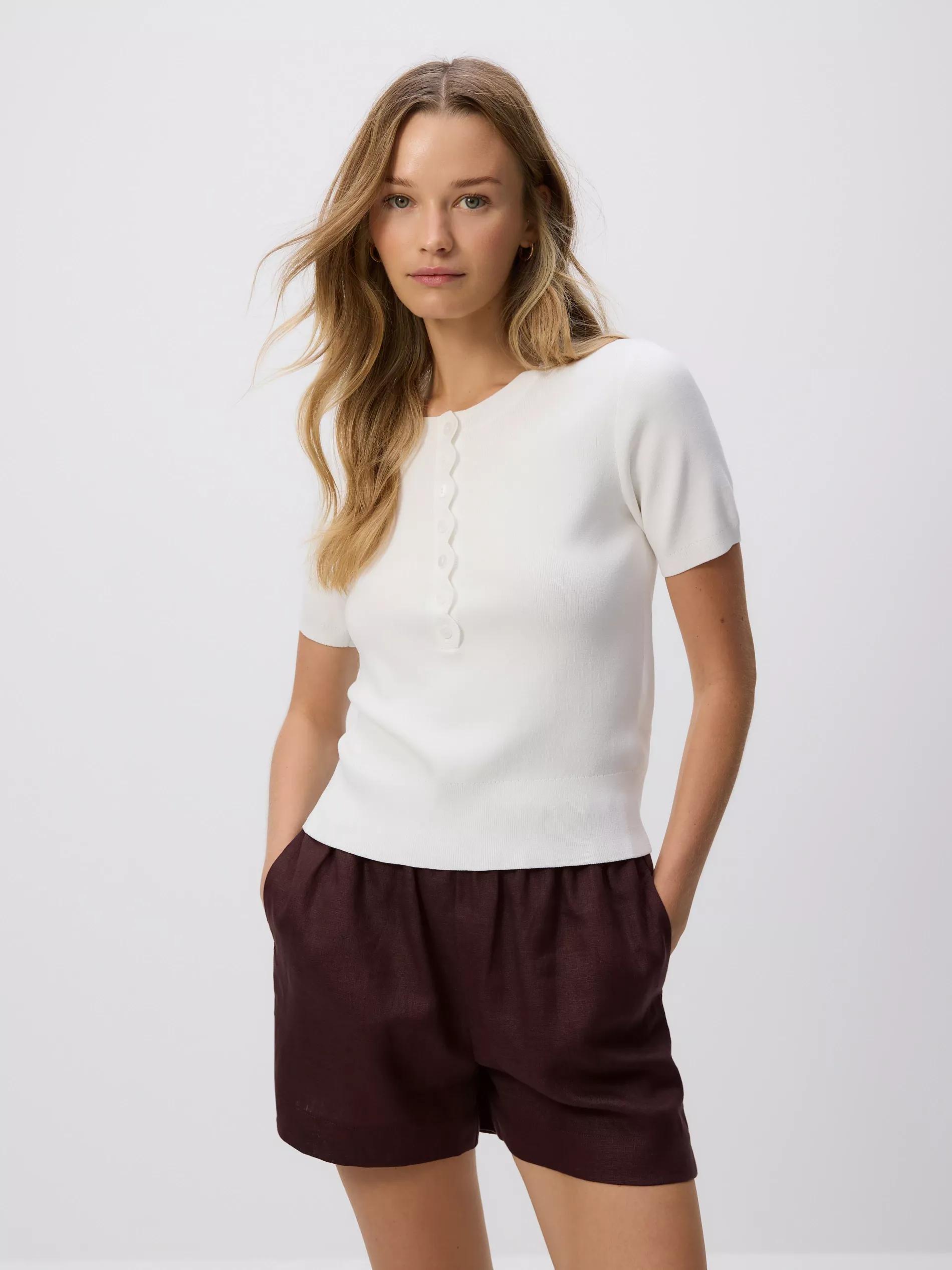 NUDE Short-sleeved sweater, , large image number 1