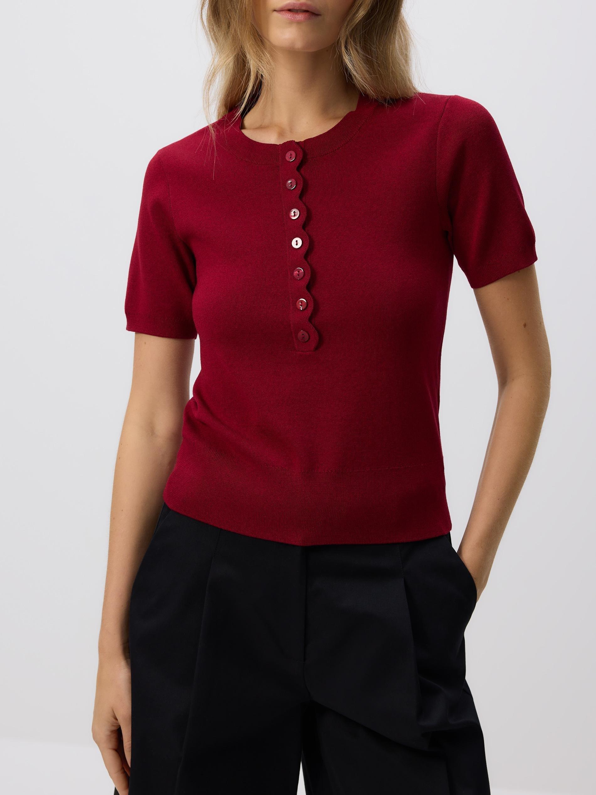 CARMINE Short-sleeved sweater, , large image number 2