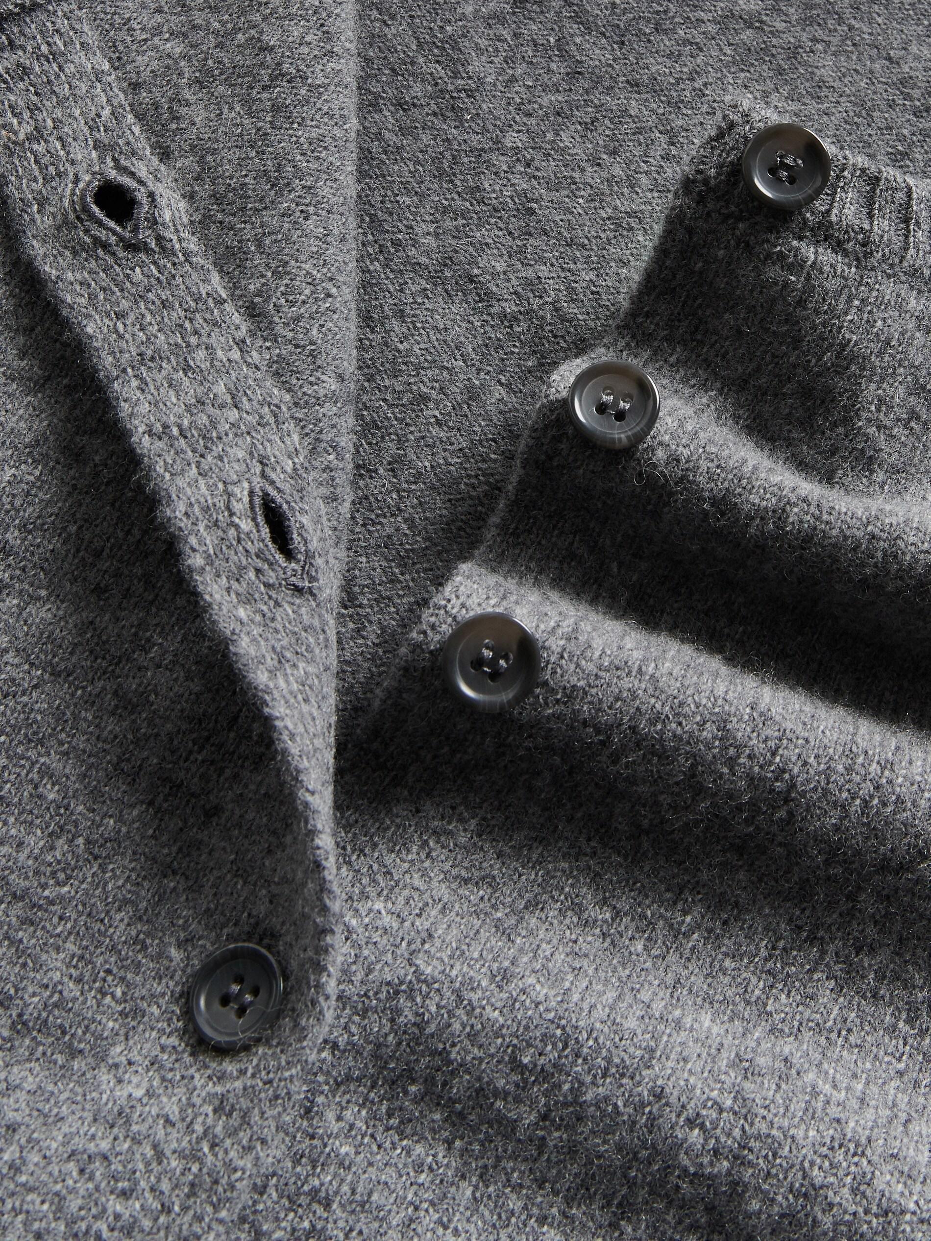 MID GREY Wool vest, Grey, large image number 5