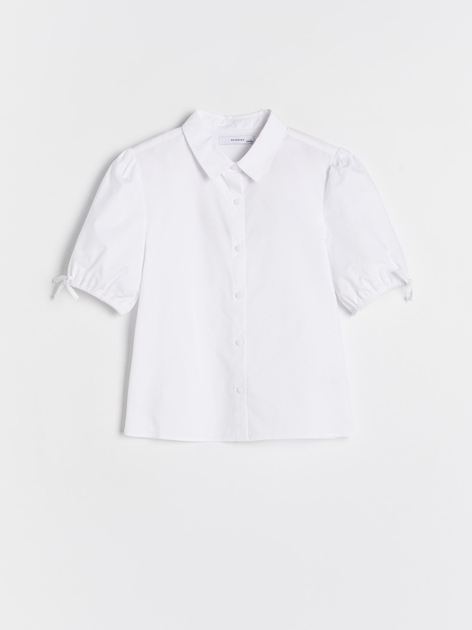 White Shirt, Kids Girls, , large image number 4