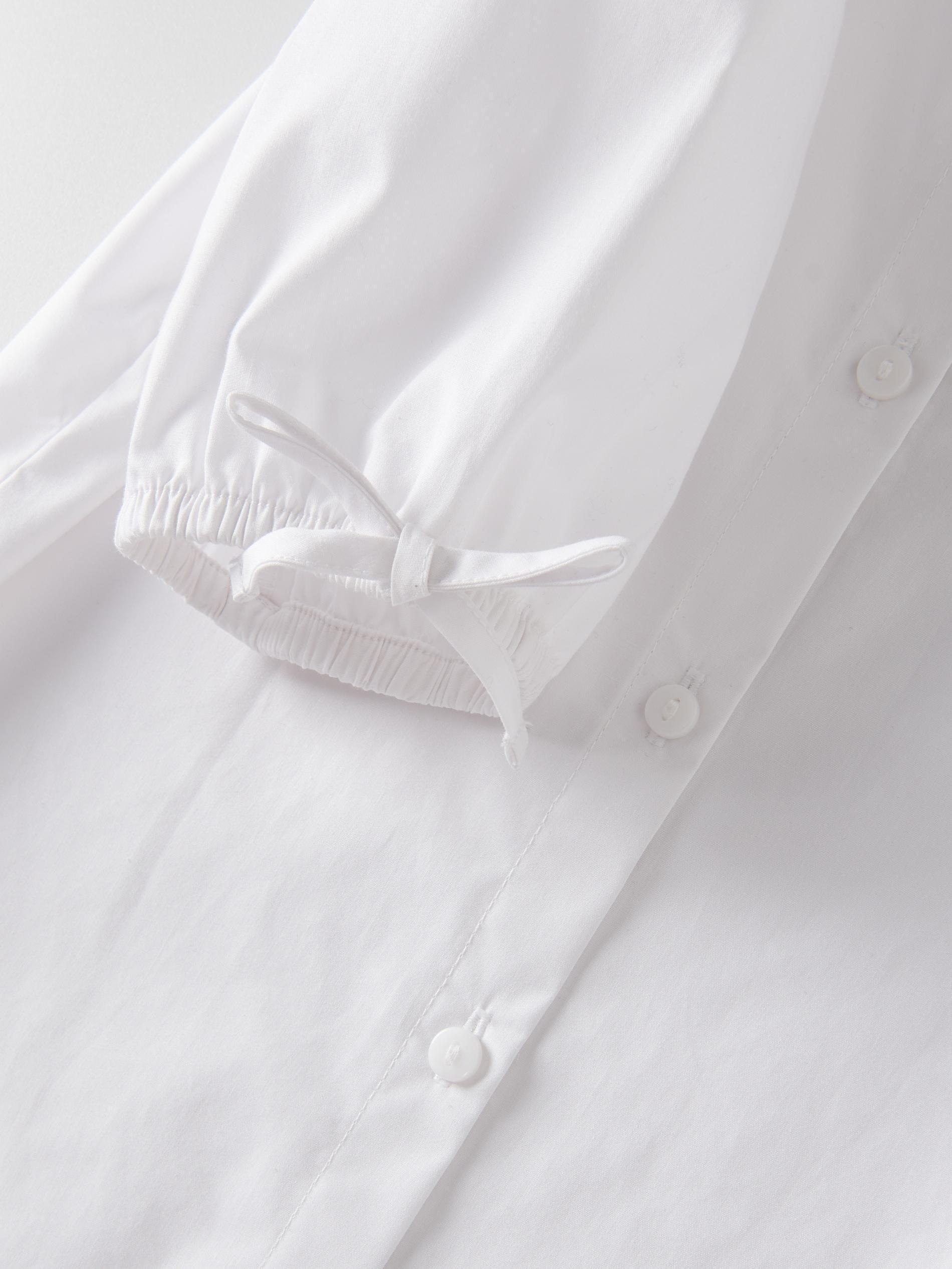 White Shirt, Kids Girls, , large image number 6