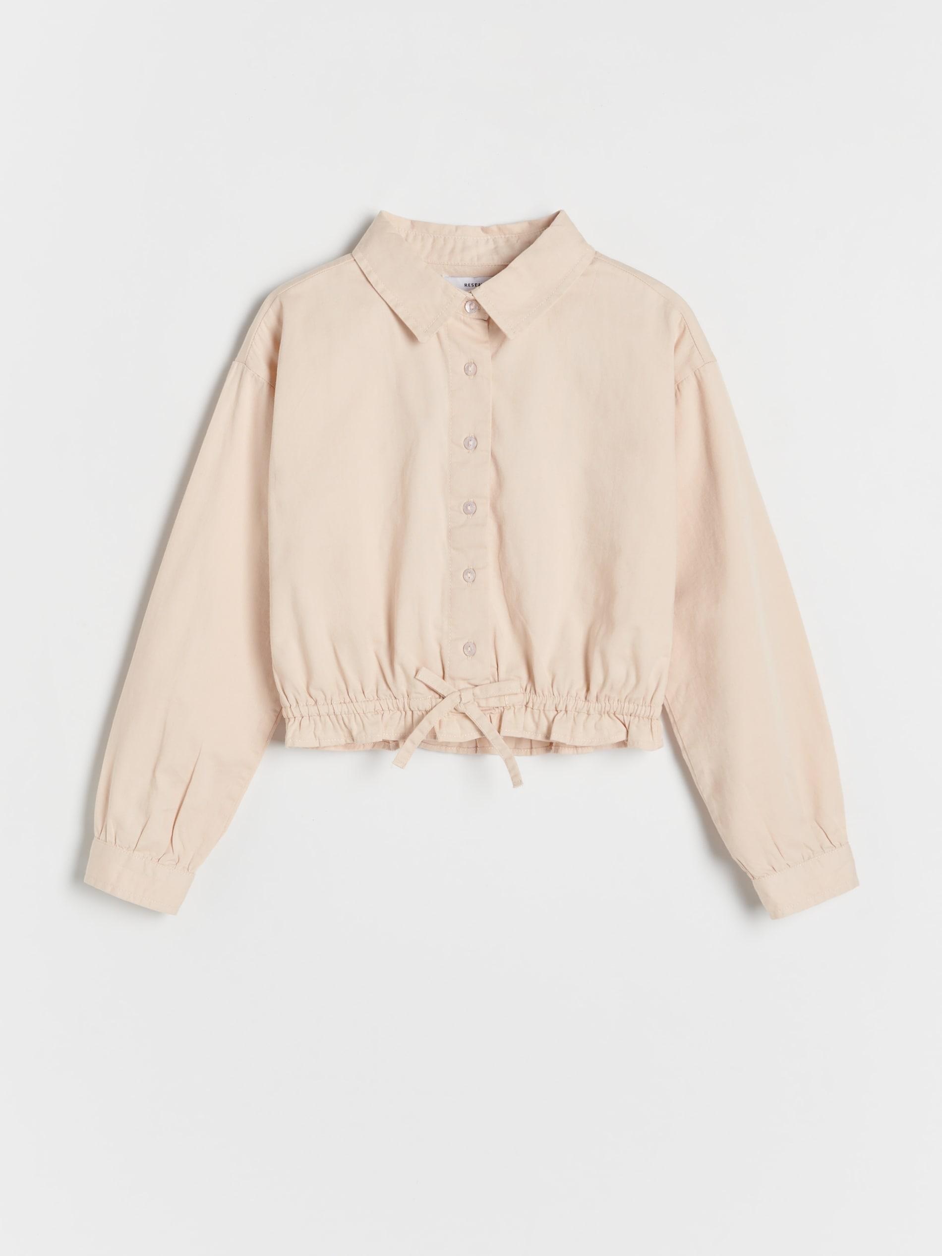 Nude T-Shirt With Bow, Kids Girls, , large image number 2