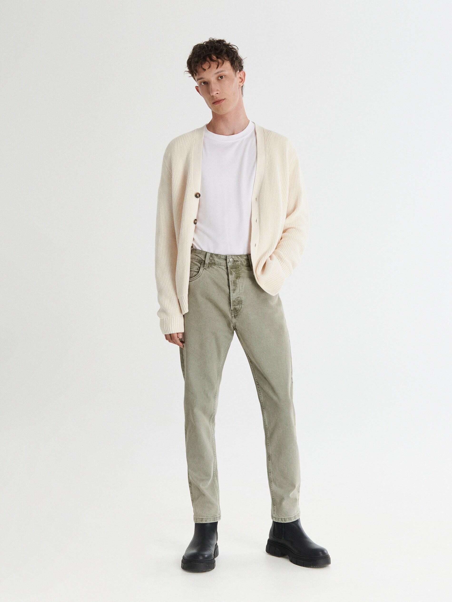 Green Carrot Slim Jeans, , large image number 0