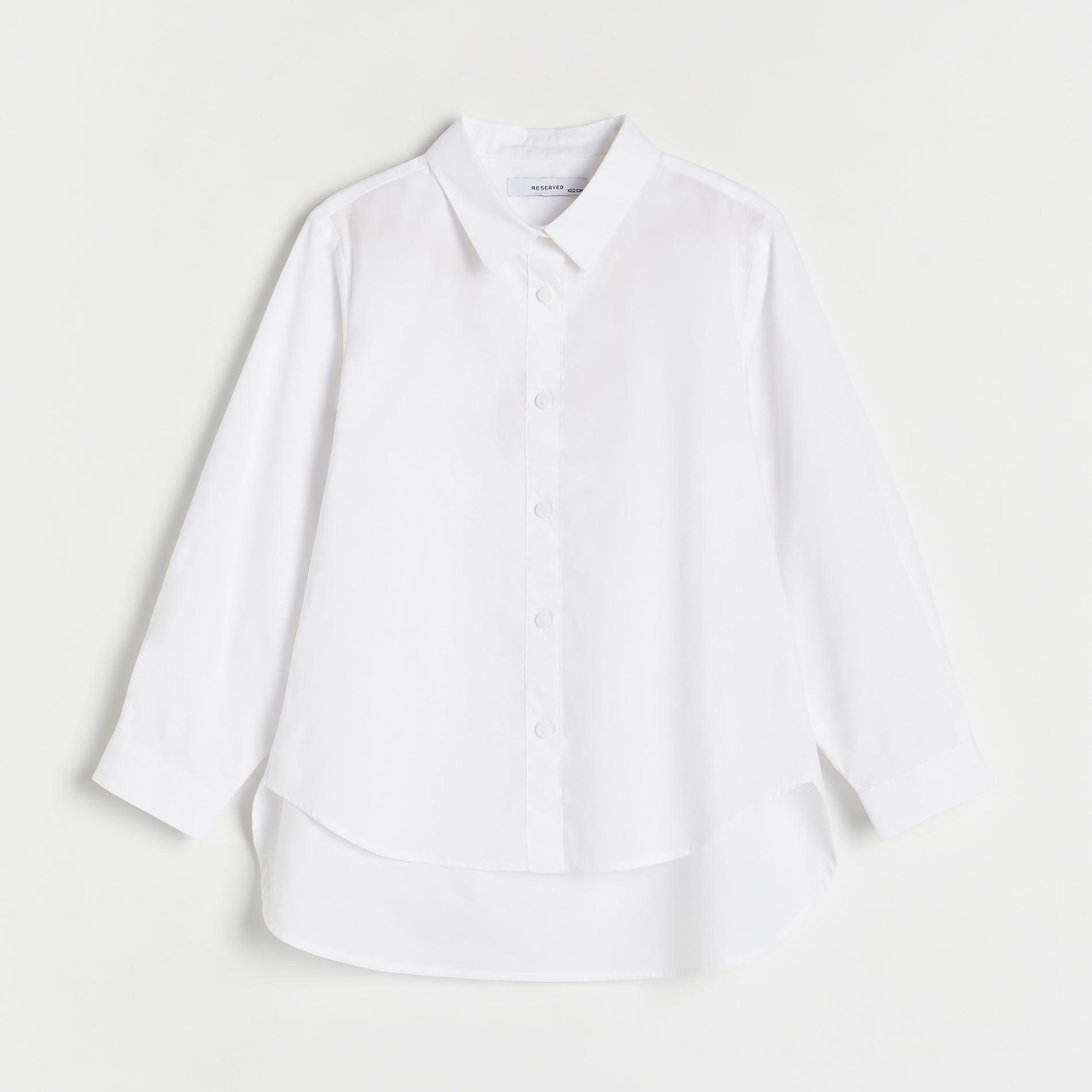 White Collar Shirt, Kids Girls, , large image number 2