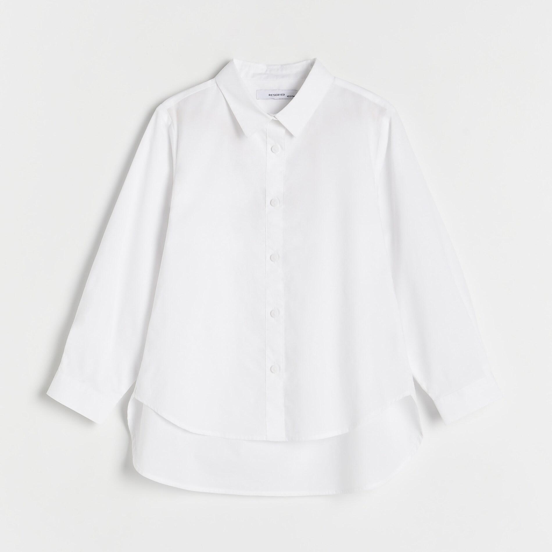 White Collar Shirt, Kids Girls, , large image number 3