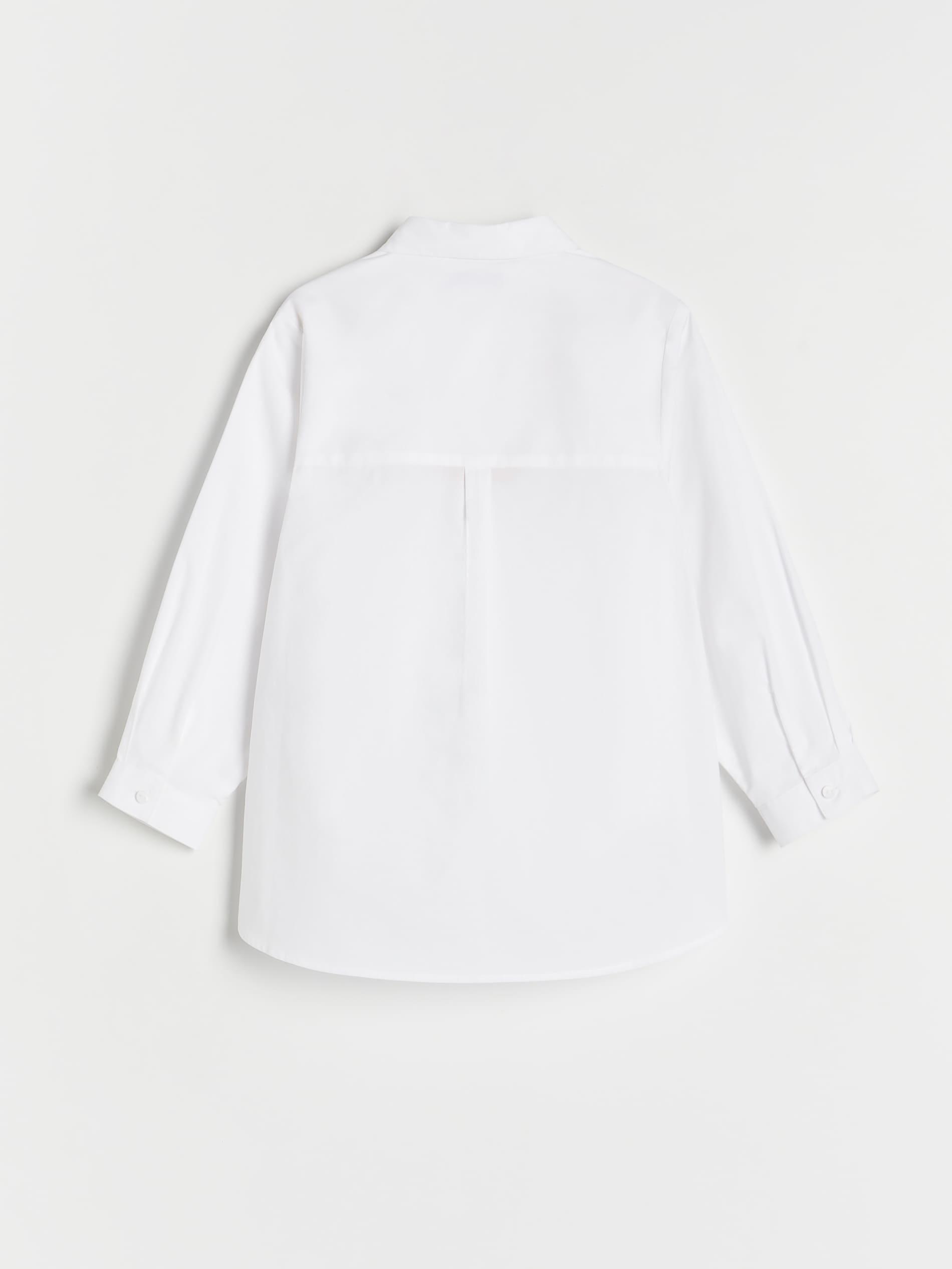 White Collar Shirt, Kids Girls, , large image number 8