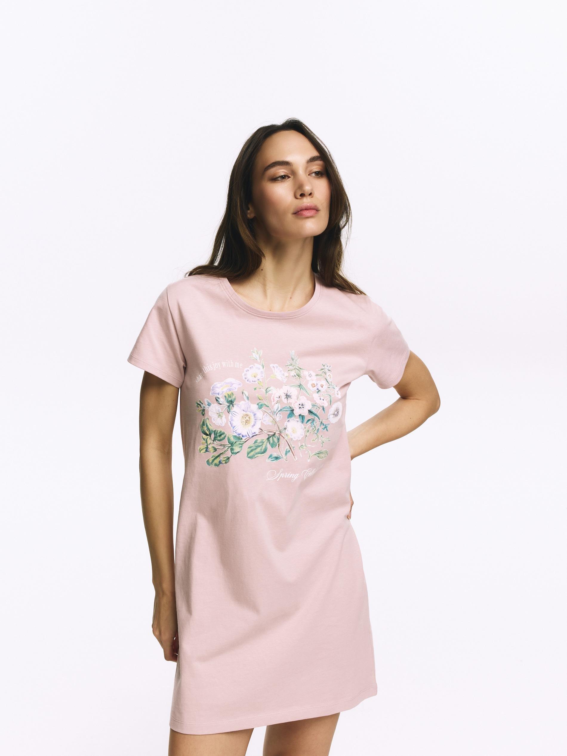 Pink Nightdress, Pink, large image number 0