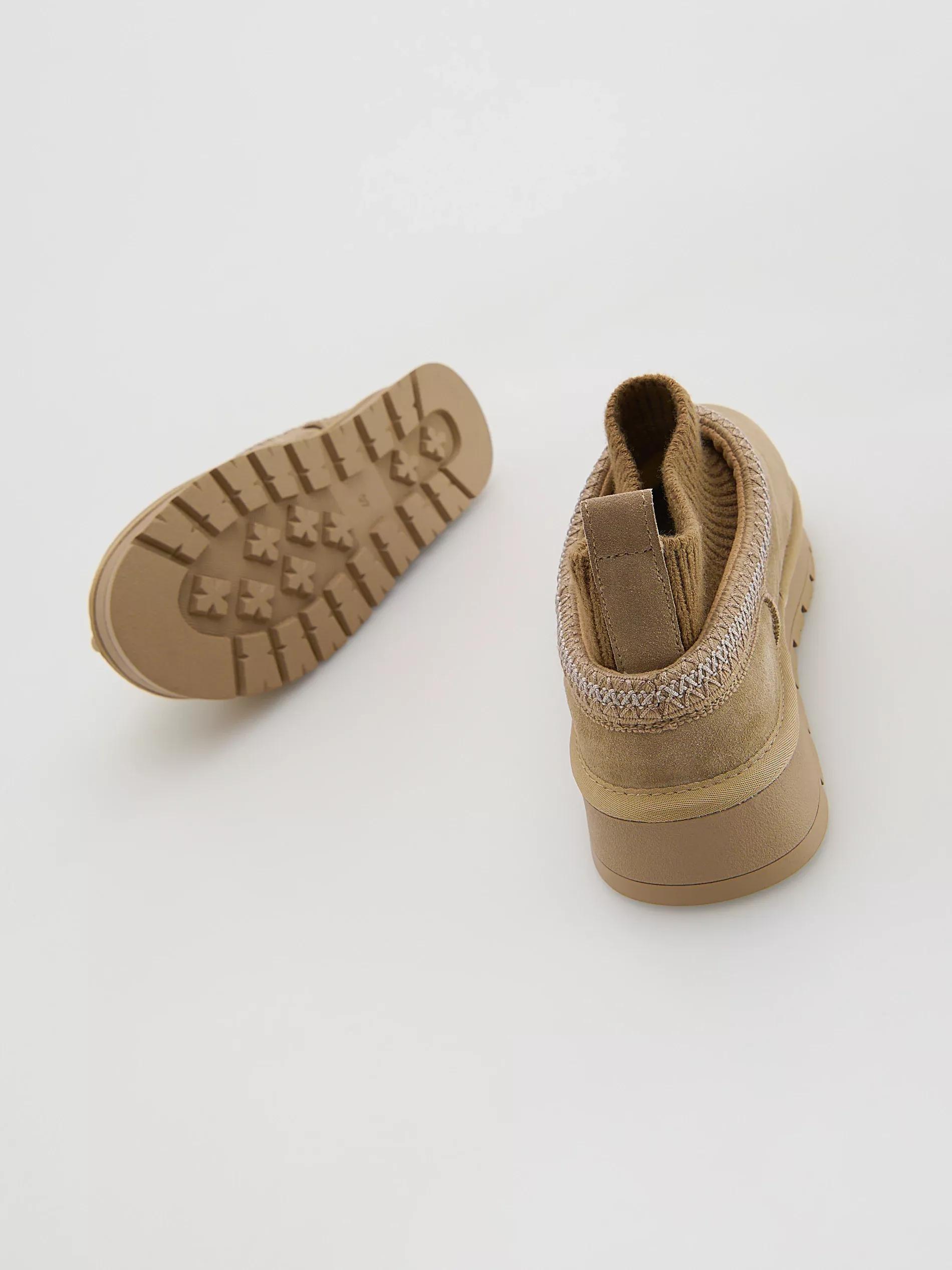 BEIGE LADIES` ANKLE BOOTS, Beige, medium