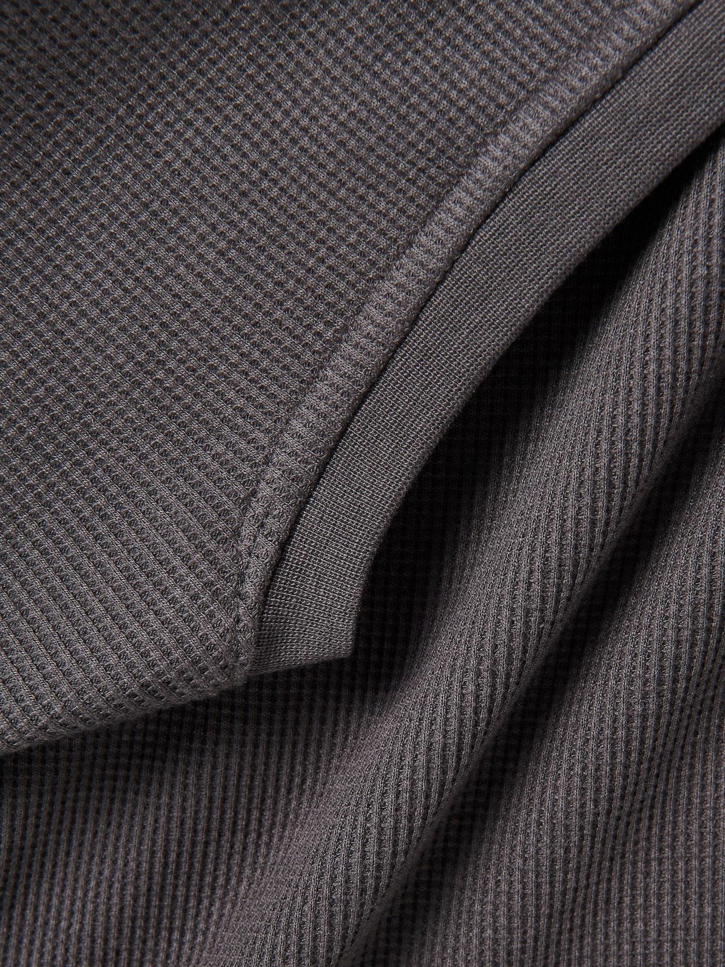 Grey Structural Long Sleeve T-Shirt, Grey, large image number 4