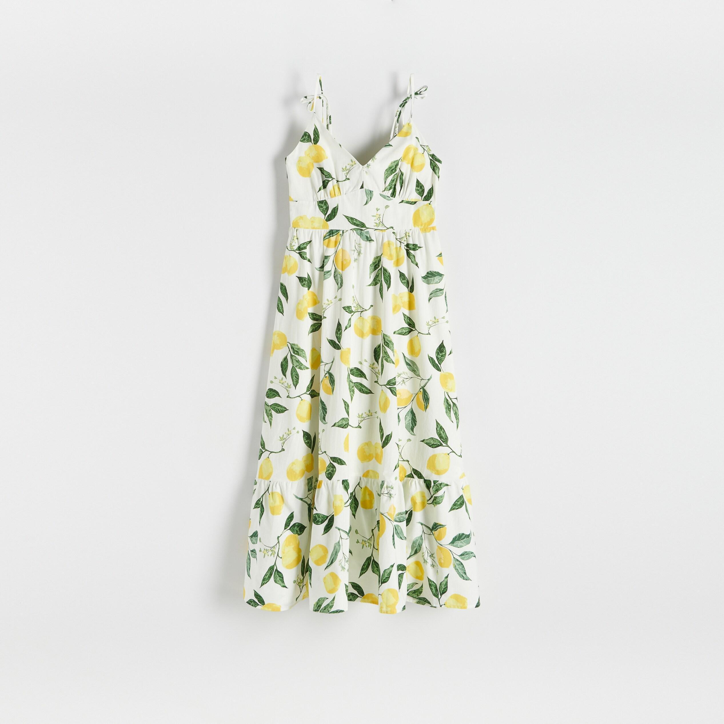 Multicolour Patterned Maxi Dress, , large image number 6