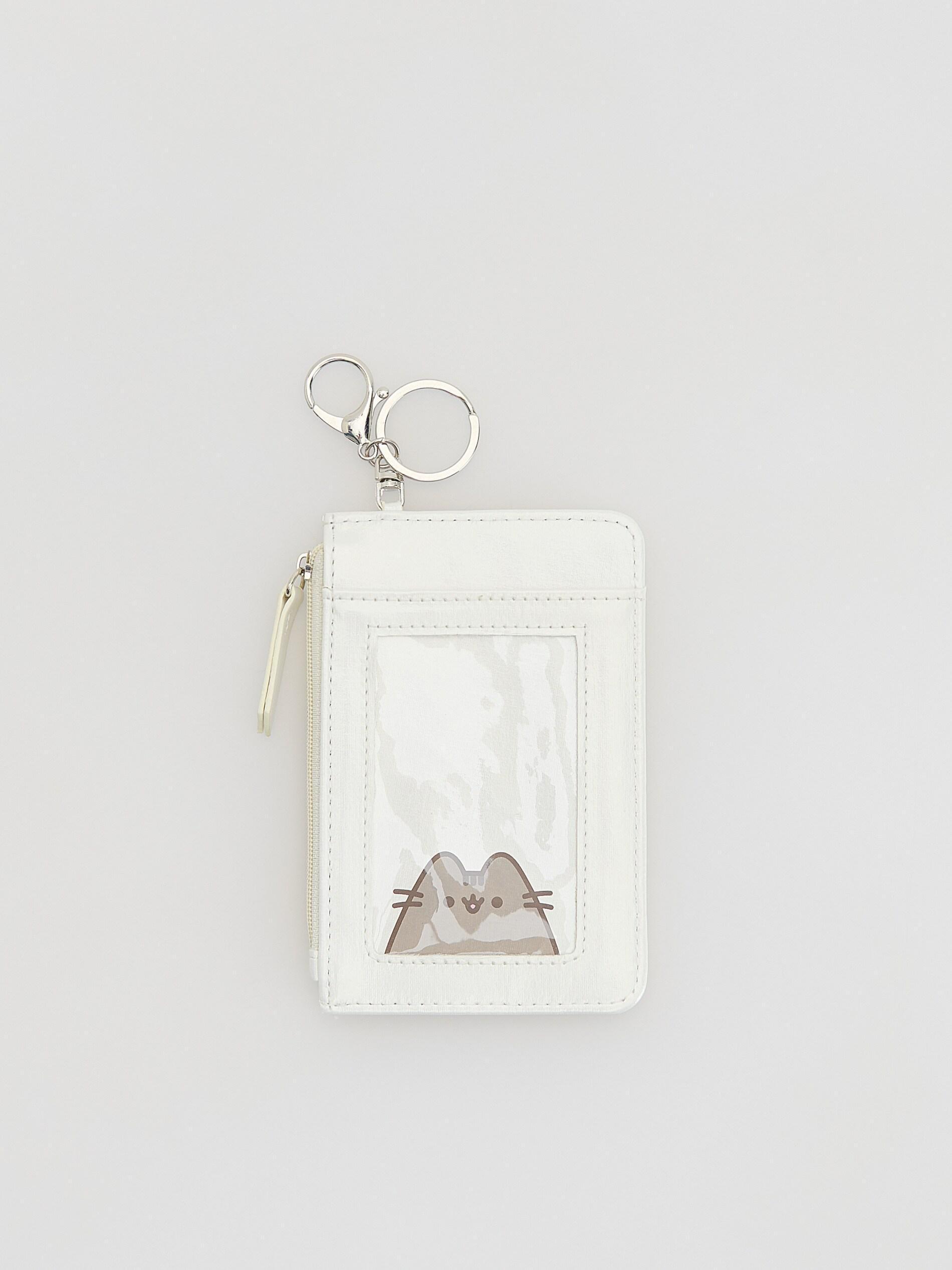 CREAM Pusheen wallet, Ivory, medium