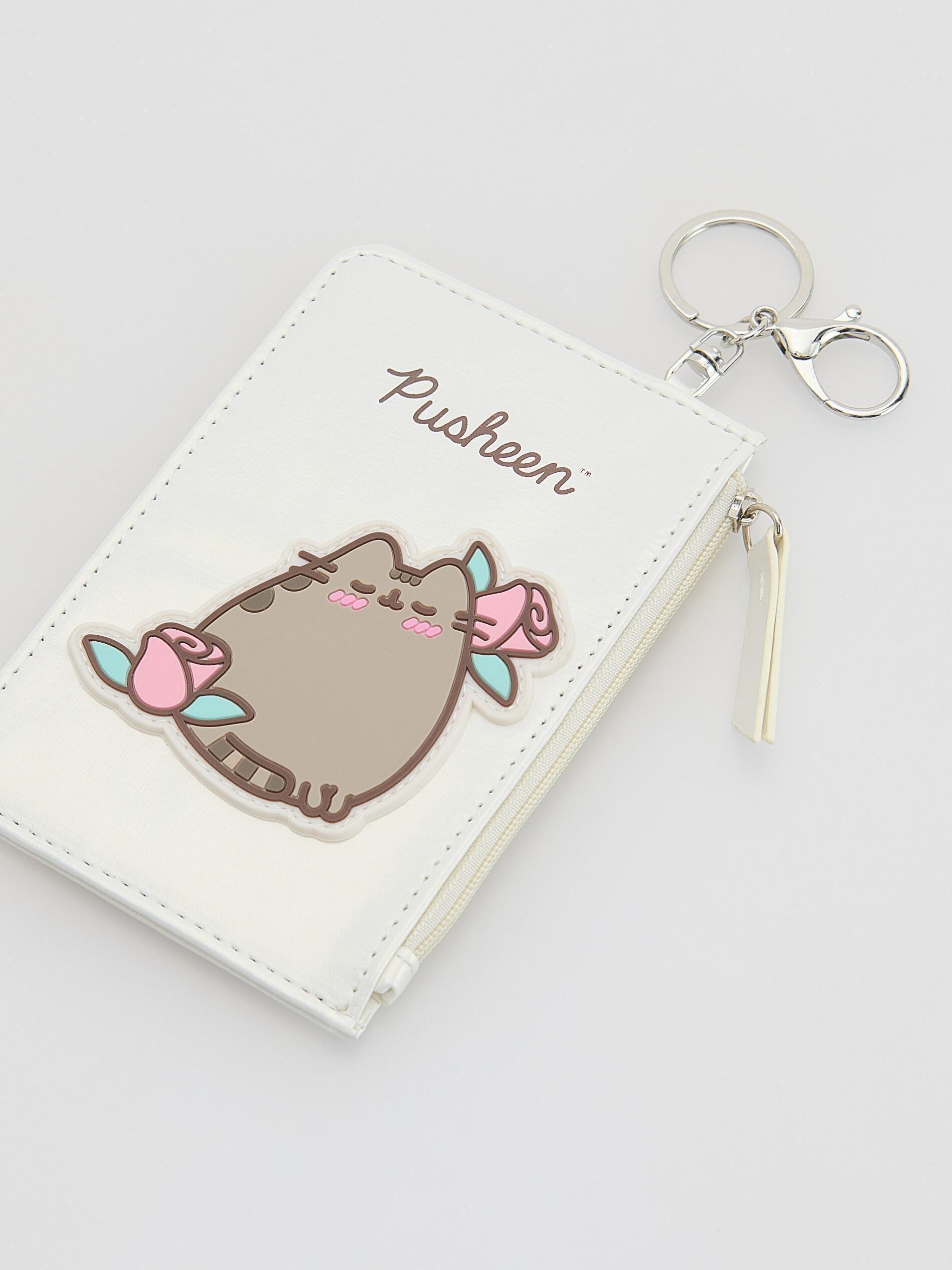 CREAM Pusheen wallet, Ivory, medium
