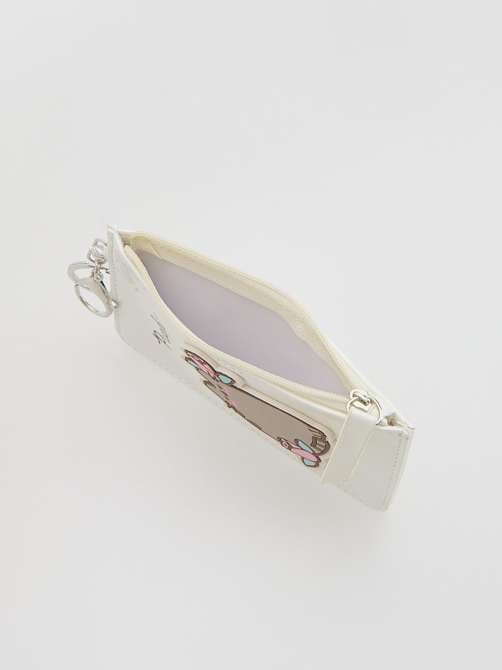 CREAM Pusheen wallet, Ivory, medium