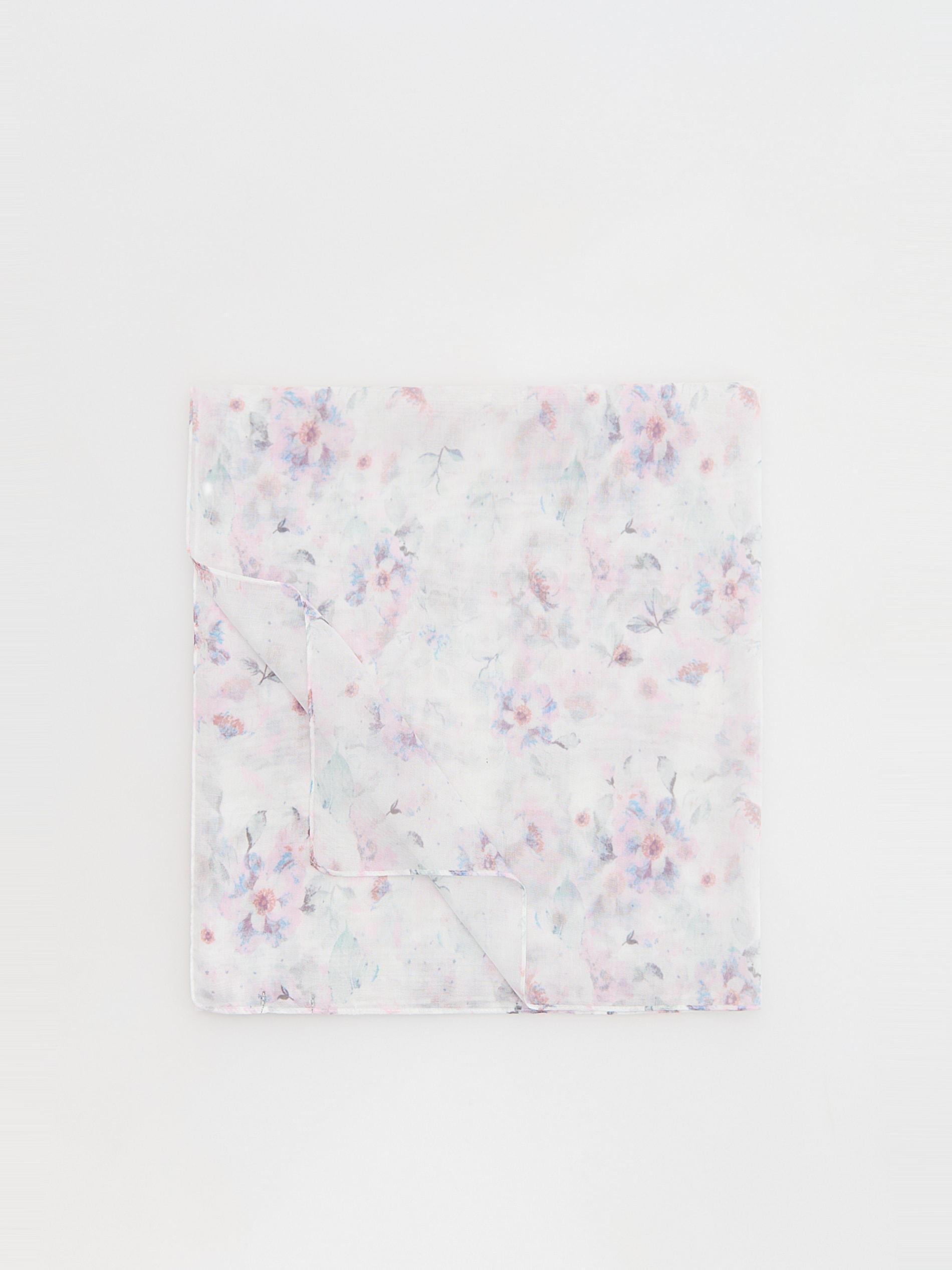 Multicolour Patterned Scarf, , medium