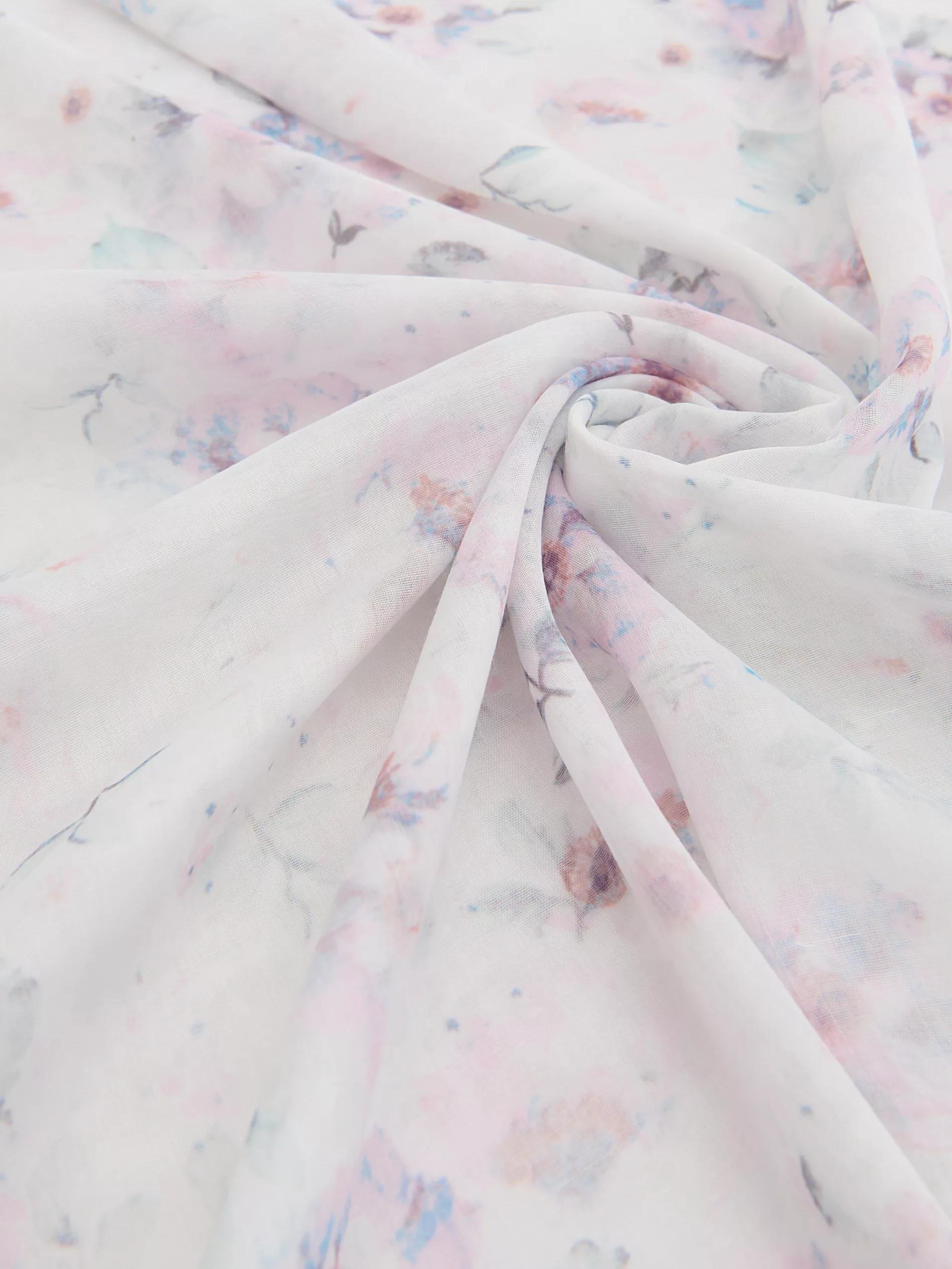 Multicolour Patterned Scarf, Multicolor, large image number 1