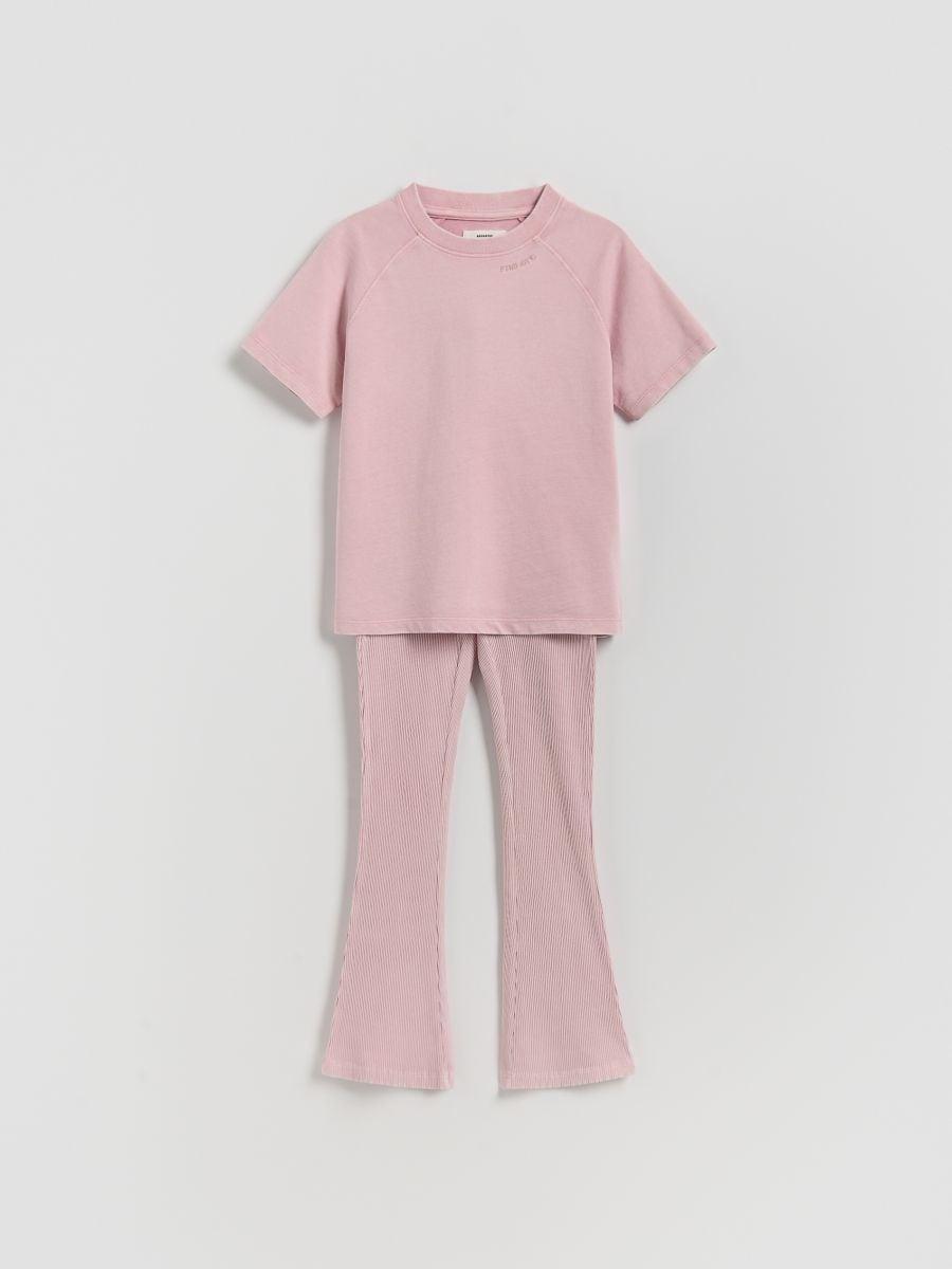 Pink Set with high cotton content, Pink, large image number 2